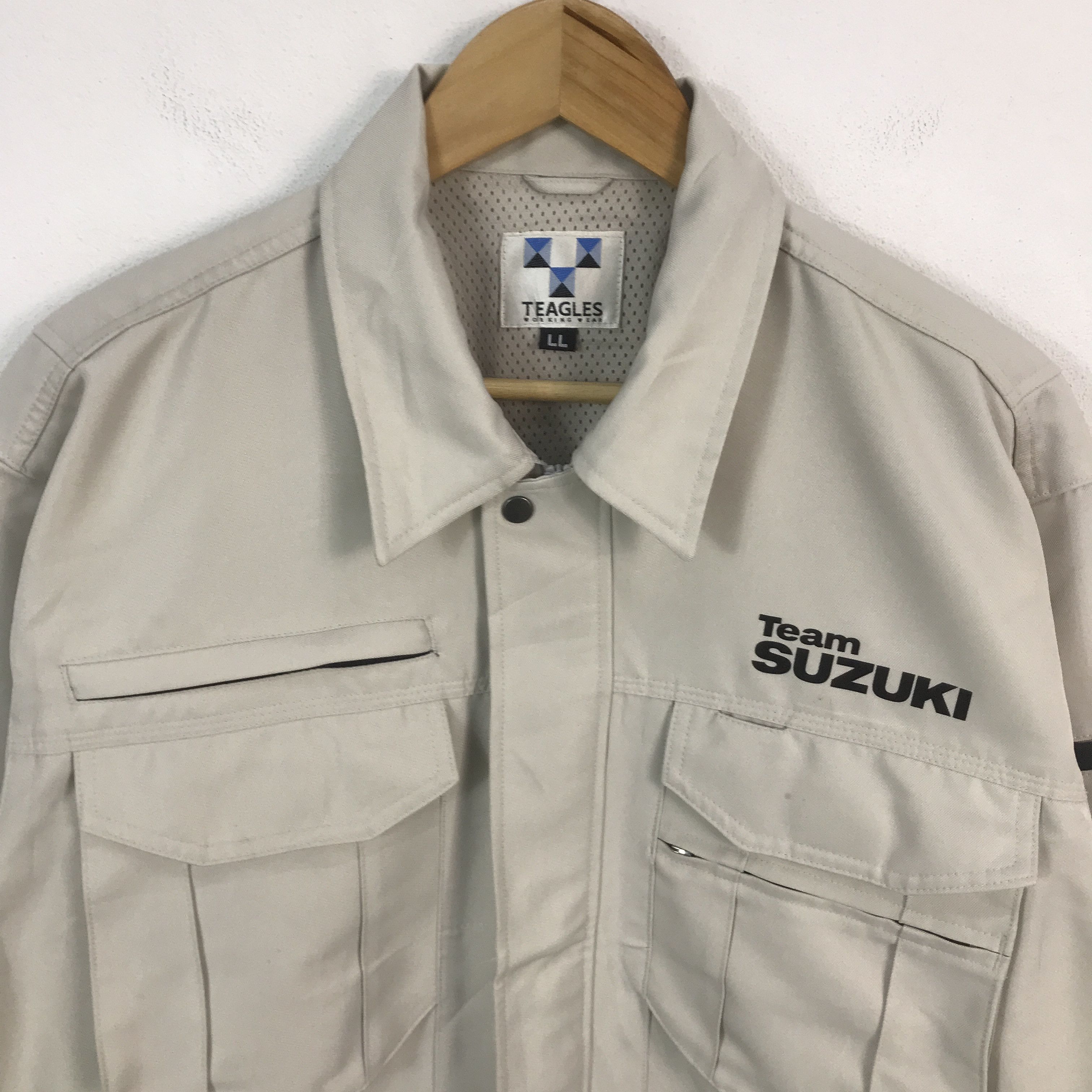 Other Japan team Suzuki racing motorsport jacket Size US L / EU 52-54 / 3 - 3 Thumbnail