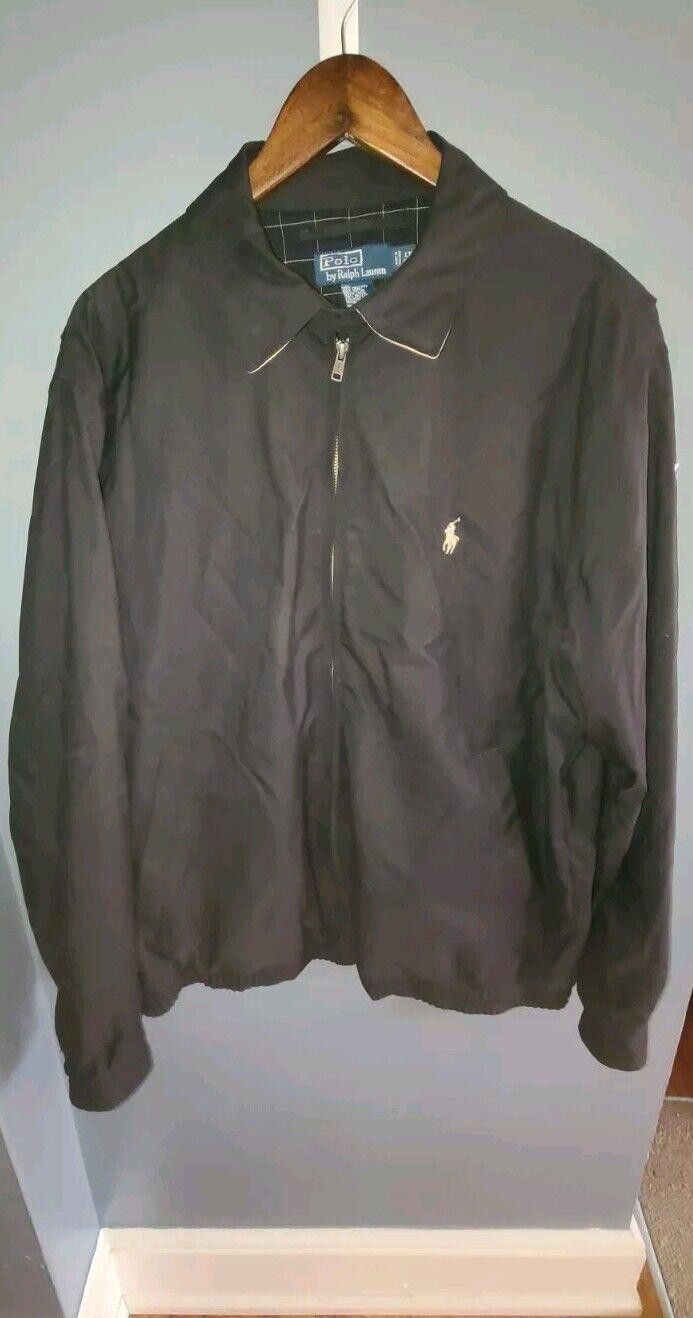 Polo Ralph Lauren Polo Ralph Lauren Full Zip-Up Jacket LT Tall Black Size US M / EU 48-50 / 2 - 1 Thumbnail