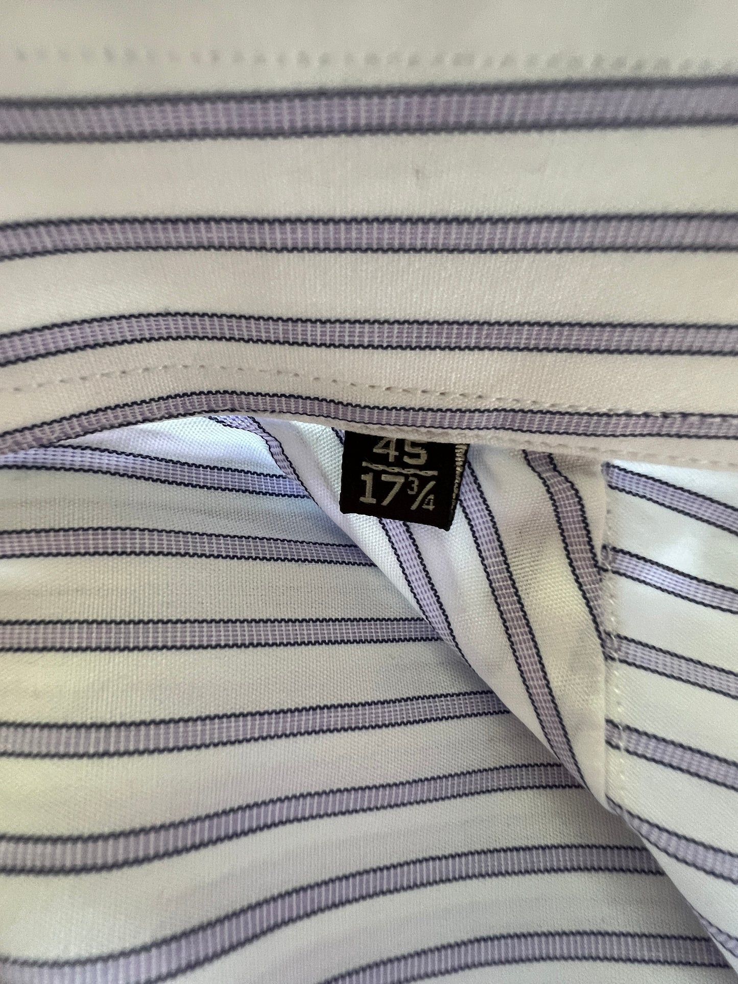 Vintage Canali Vintage Men's Striped Dress Shirt - L Size US L / EU 52-54 / 3 - 6 Thumbnail