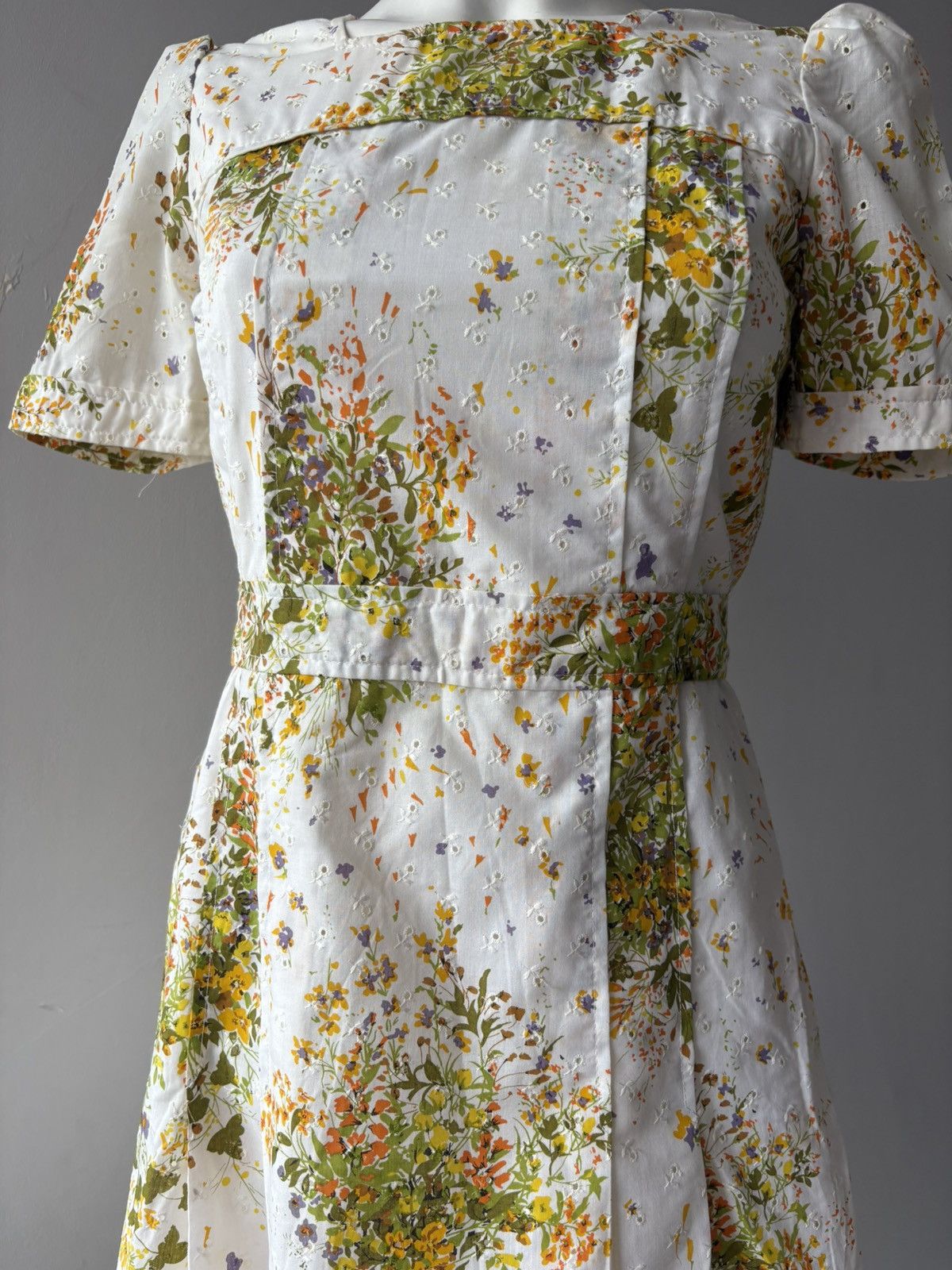Vintage 50s Betty Barclay dress Size S / US 4 / IT 40 - 8 Thumbnail
