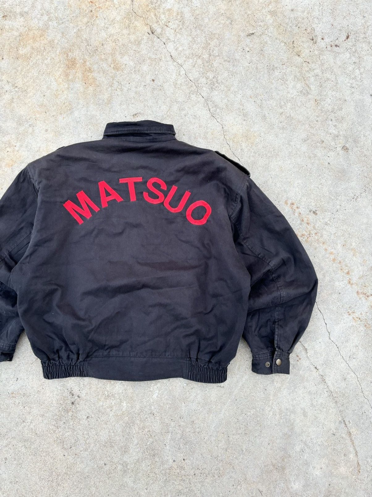 If Six Was Nine Rare Matsuo Bomber Jacket Size US M / EU 48-50 / 2 - 4 Thumbnail