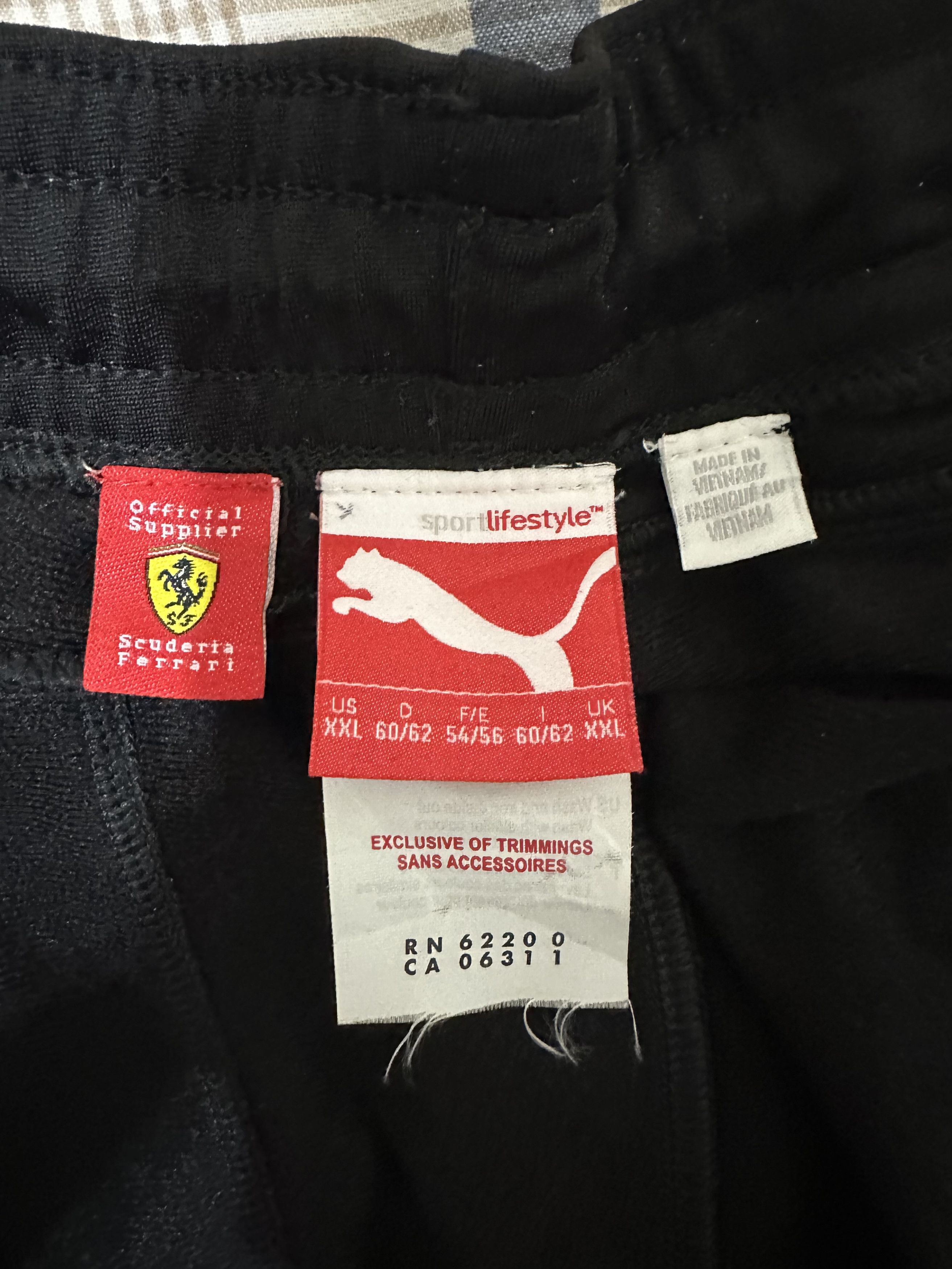 Ferrari × Puma Black Ferrari/Puma Sweatpants Size US 41 - 6 Thumbnail