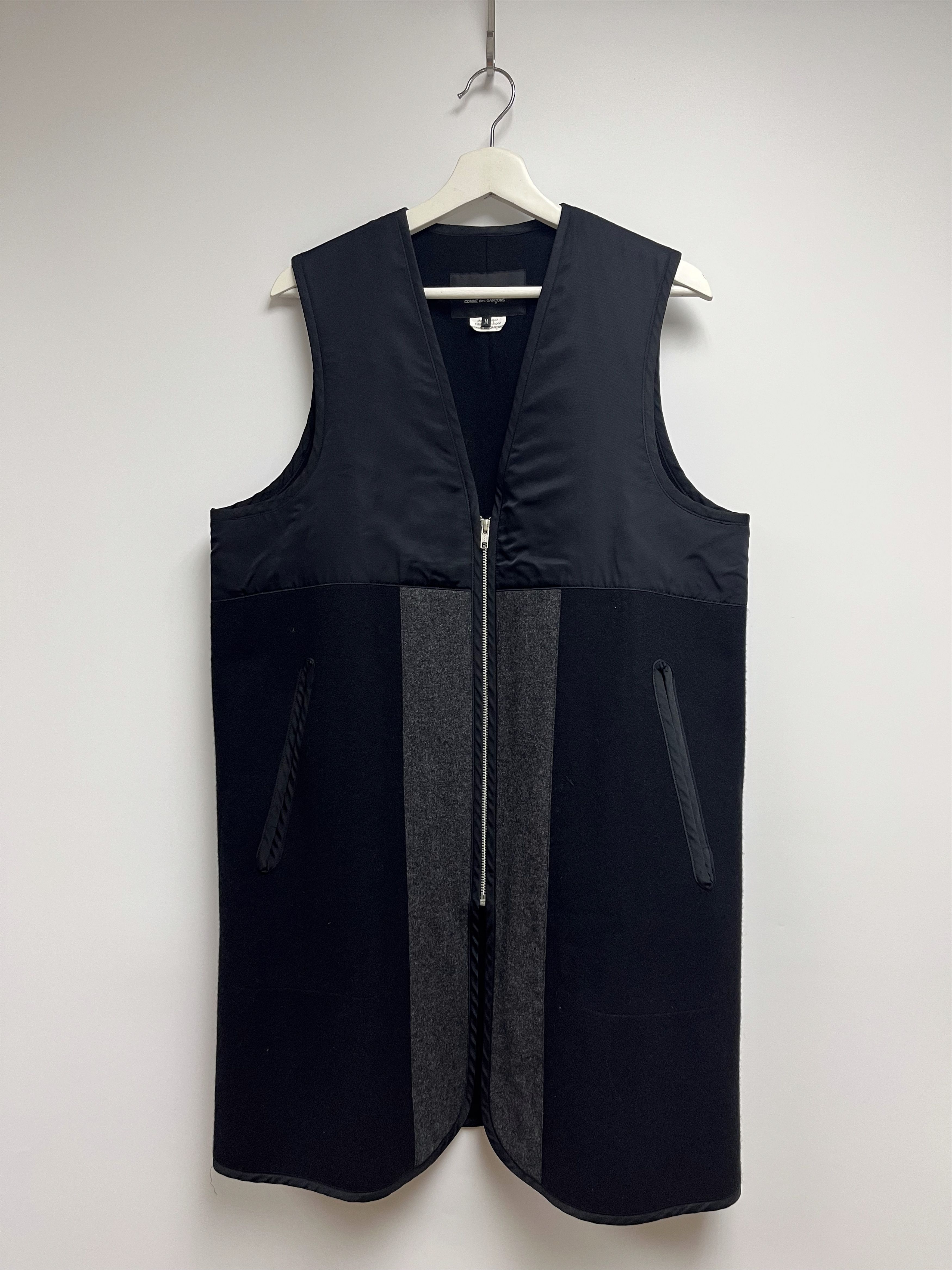 Comme des Garcons Homme Deux COMME des GARÇONS HOMME DEUX ELONGATED VEST Size US M / EU 48-50 / 2 - 1 Thumbnail