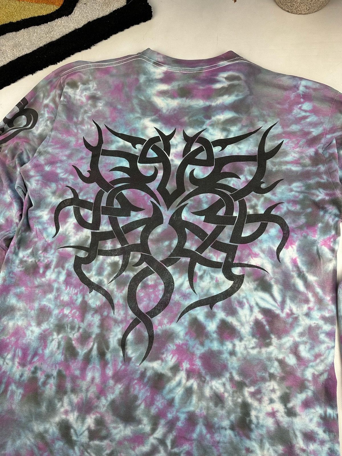 Vintage Vintage tribal marijuana techno Tee drugs rave longsleeve Size US XXL / EU 58 / 5 - 6 Thumbnail