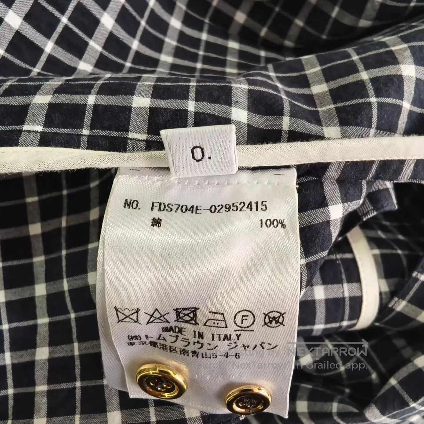 Thom Browne Thom Browne Plaid Tennis Dress. Size S / US 4 / IT 40 - 4 Thumbnail