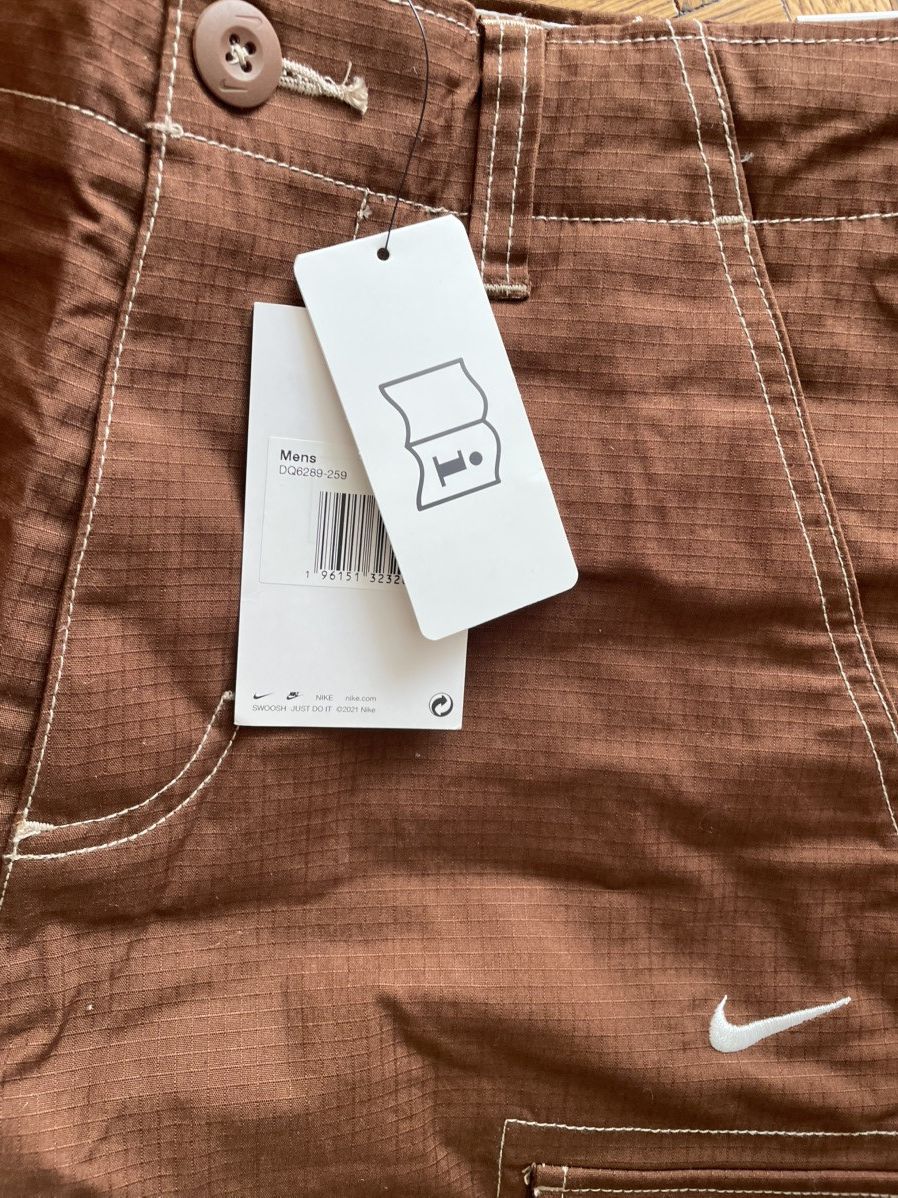 Nike Brown Nike Cargo Pants Size US 28 / EU 44 - 3 Thumbnail