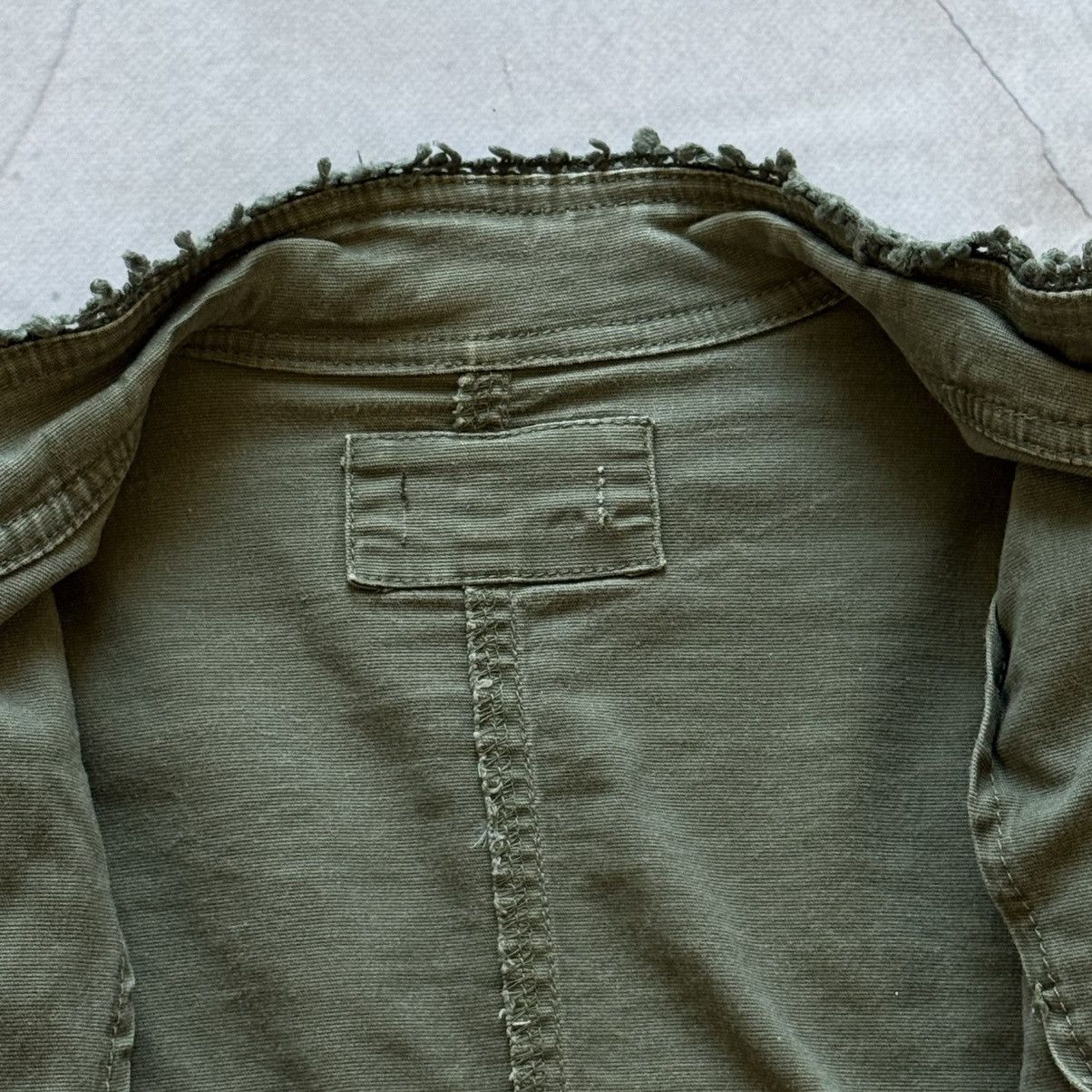 Hysteric Glamour × Undercover 00s Napoleon Military Faded Jacket Coat PPFM YSL LGB Vibe Size S / US 4 / IT 40 - 7 Thumbnail