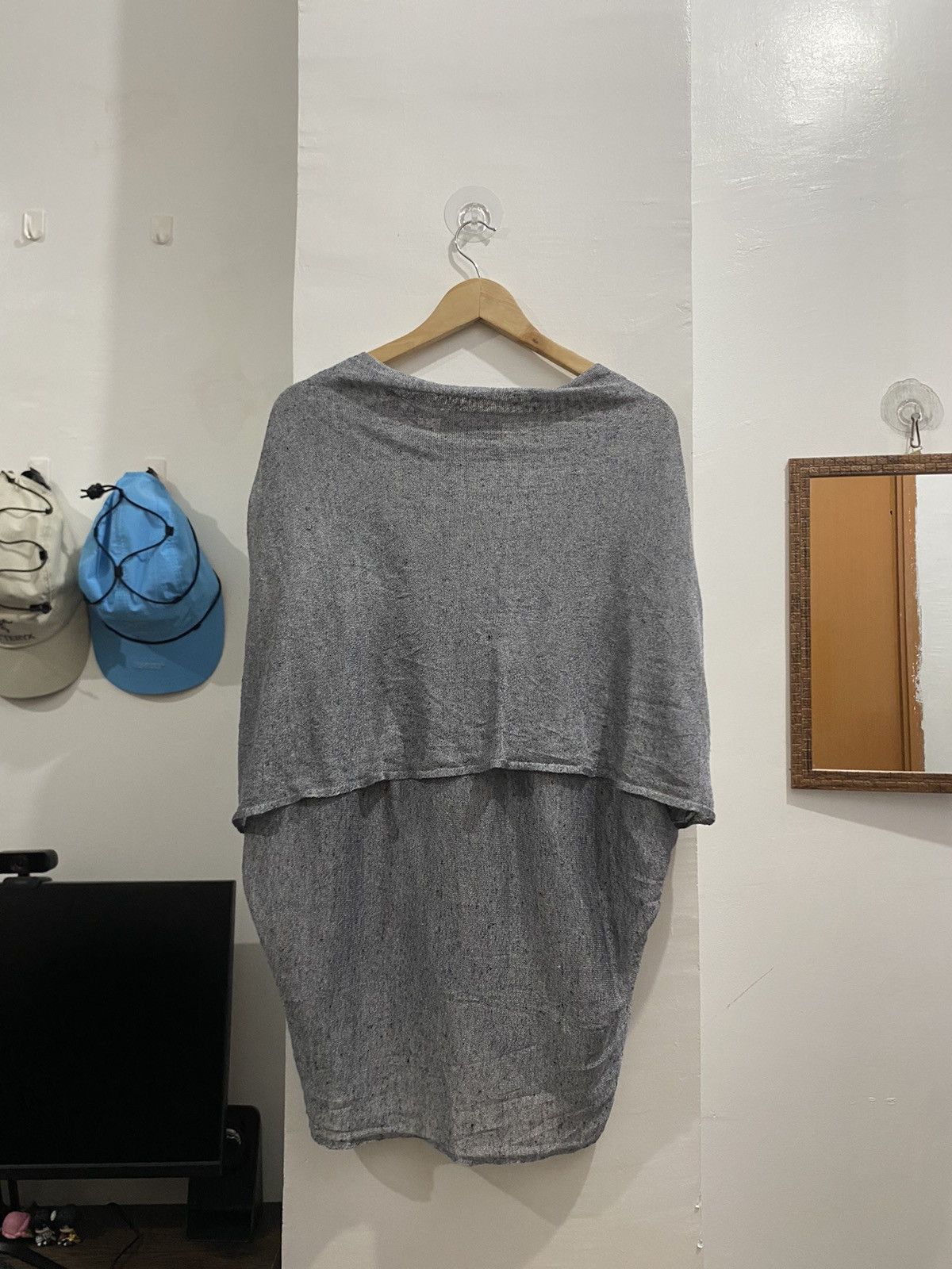 Tornado Mart RARE ARCHIVE TORNADO MART DRAPE KNIT SHIRT Size L / US 10 / IT 46 - 3 Thumbnail