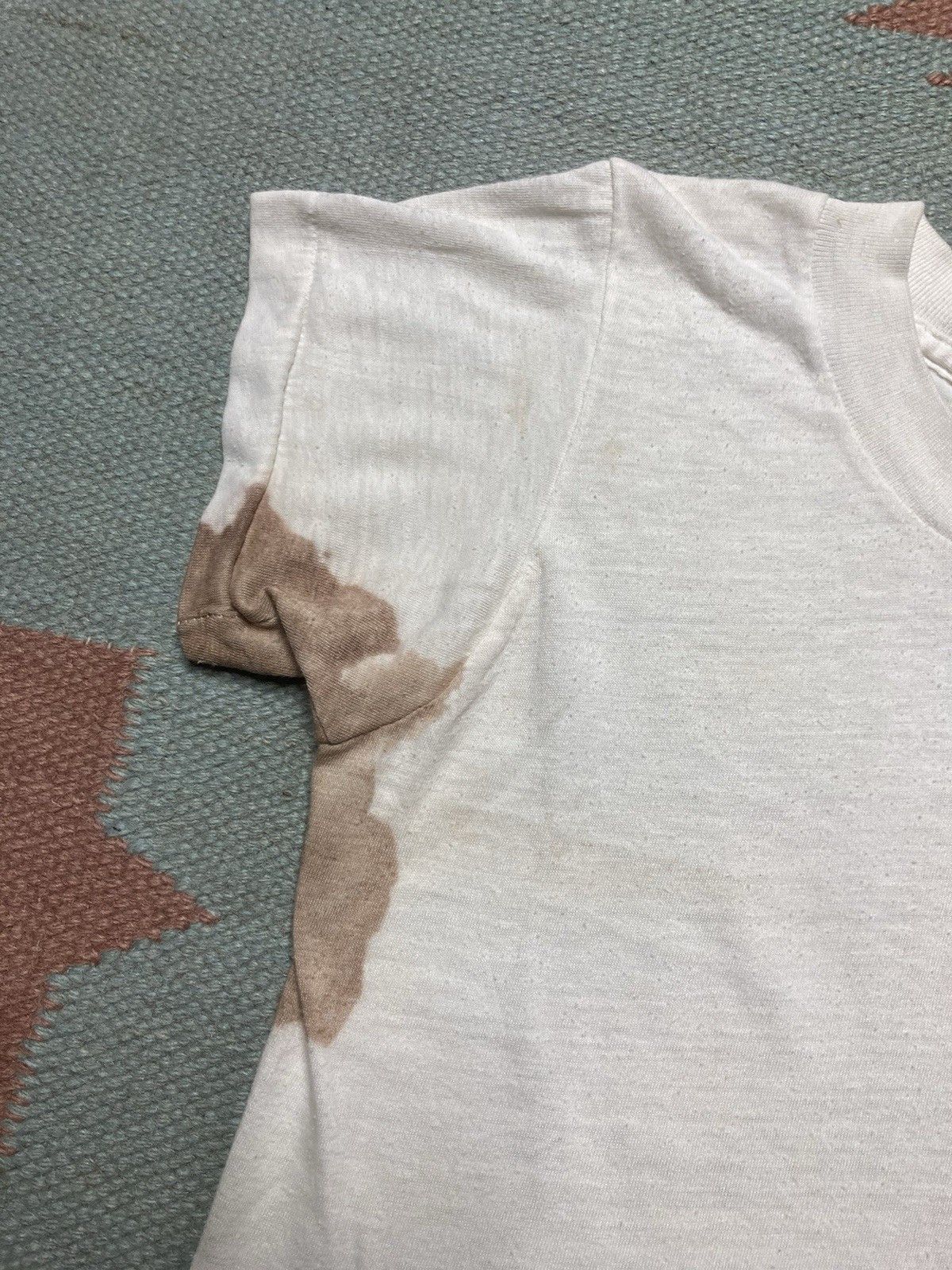 Vintage 70s blank white t shirt fruit loom boys 10 women’s baby tee Size XXS / US 00 / IT 34 - 2 Thumbnail