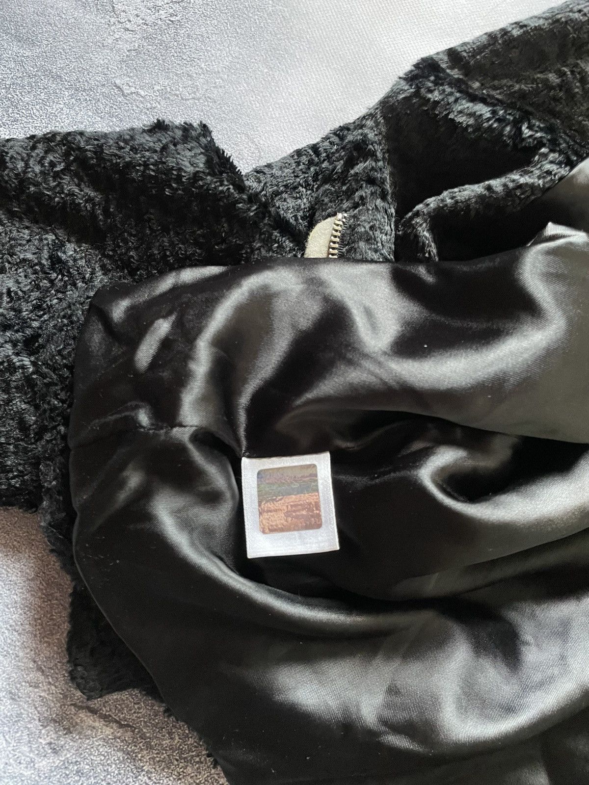 Versace Jeans Couture Vintage Gianni Versace Archival Faux Fur Cropped Jacket Rare Size S / US 4 / IT 40 - 10 Thumbnail