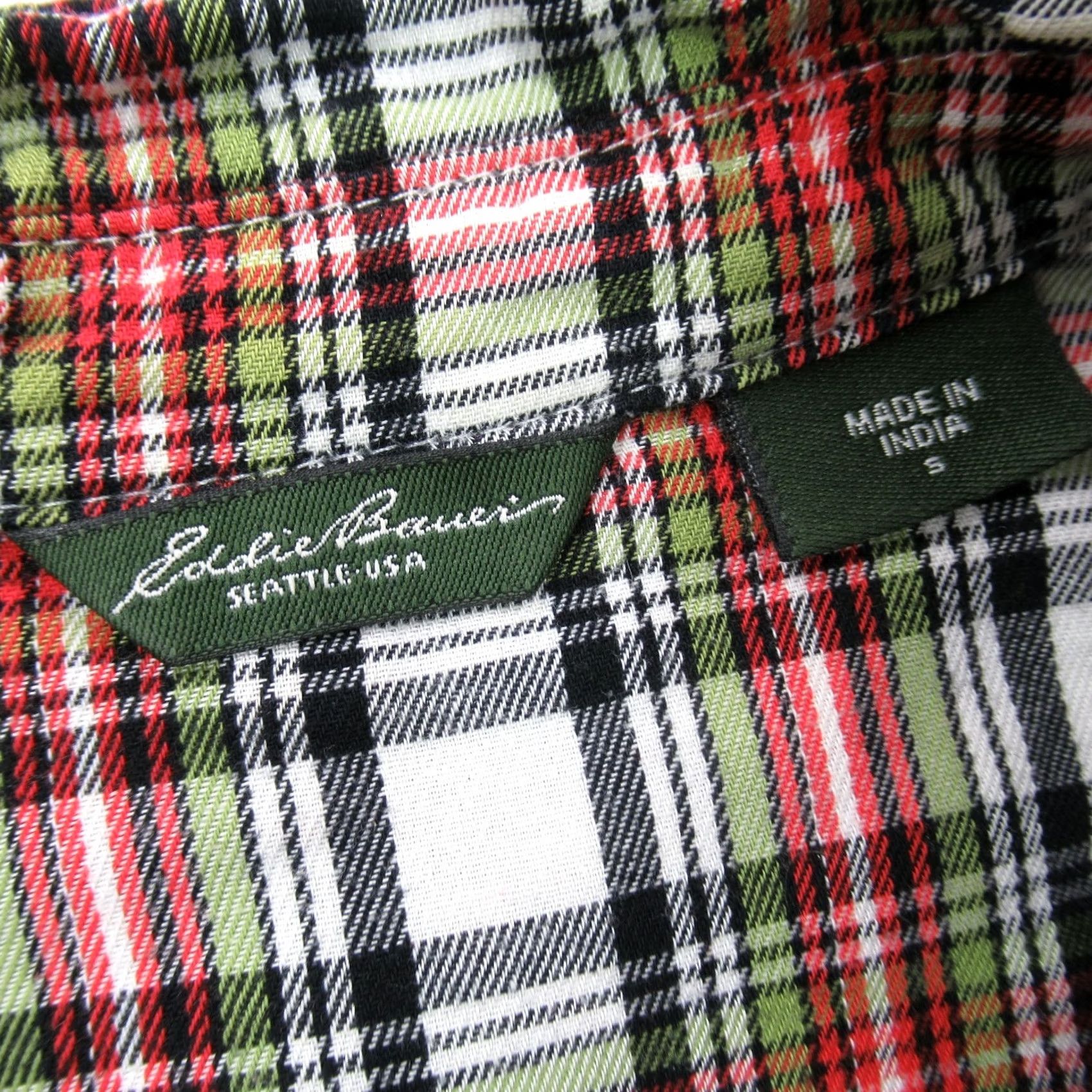 Eddie Bauer Eddie Bauer Shirt Womens Small Long Sleeve Casual Button Up Plaid Size S / US 4 / IT 40 - 3 Thumbnail