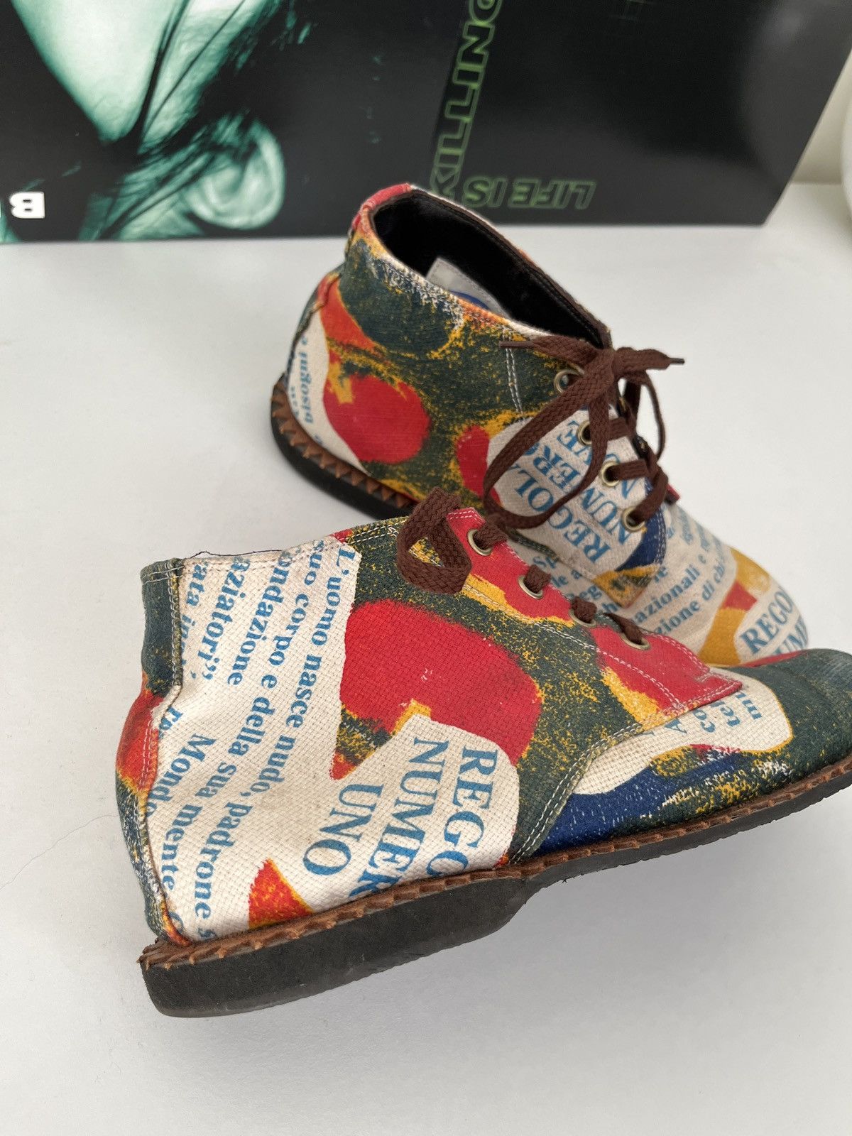 Handmade mondo albion residence firenze hand made avant garde boots Size US 7 / IT 37 - 16 Thumbnail