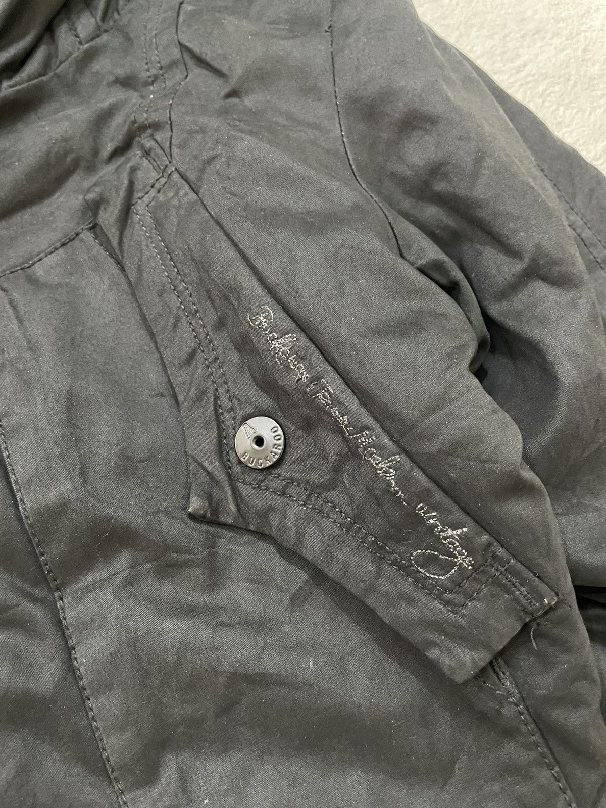 Japanese Brand Avant Garde If6was9 Style Japanese Buckaro Parka Hooded Fur Size US M / EU 48-50 / 2 - 5 Thumbnail