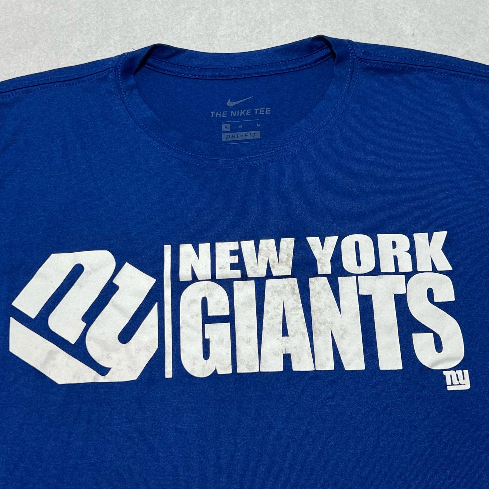Nike Nike Dri Fit NFL New York Giants Lightweight Athletic Tee Size US M / EU 48-50 / 2 - 2 Thumbnail