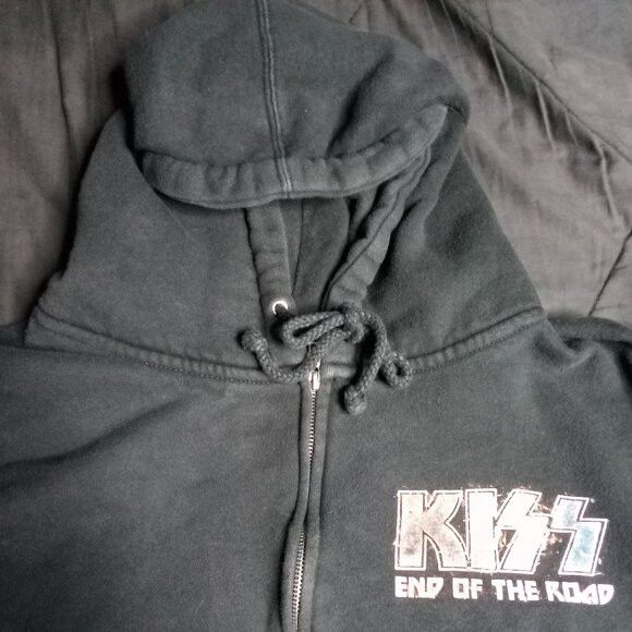 KISS Kiss End Of The Road Final Tour Zipper Hoodie Sweatshirt Size US XXL / EU 58 / 5 - 2 Thumbnail