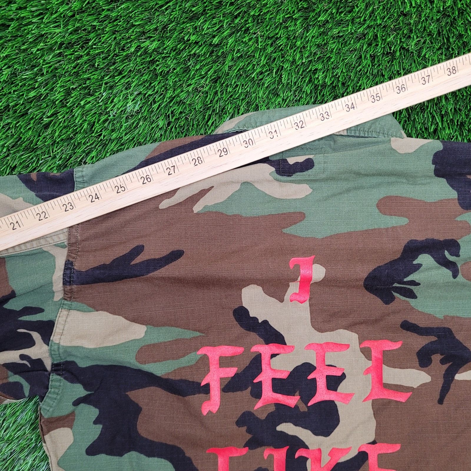 Vintage Vintage 90s Woodland Camo M65 Field Jacket S/M 21x28 Ripstop Size US M / EU 48-50 / 2 - 4 Thumbnail