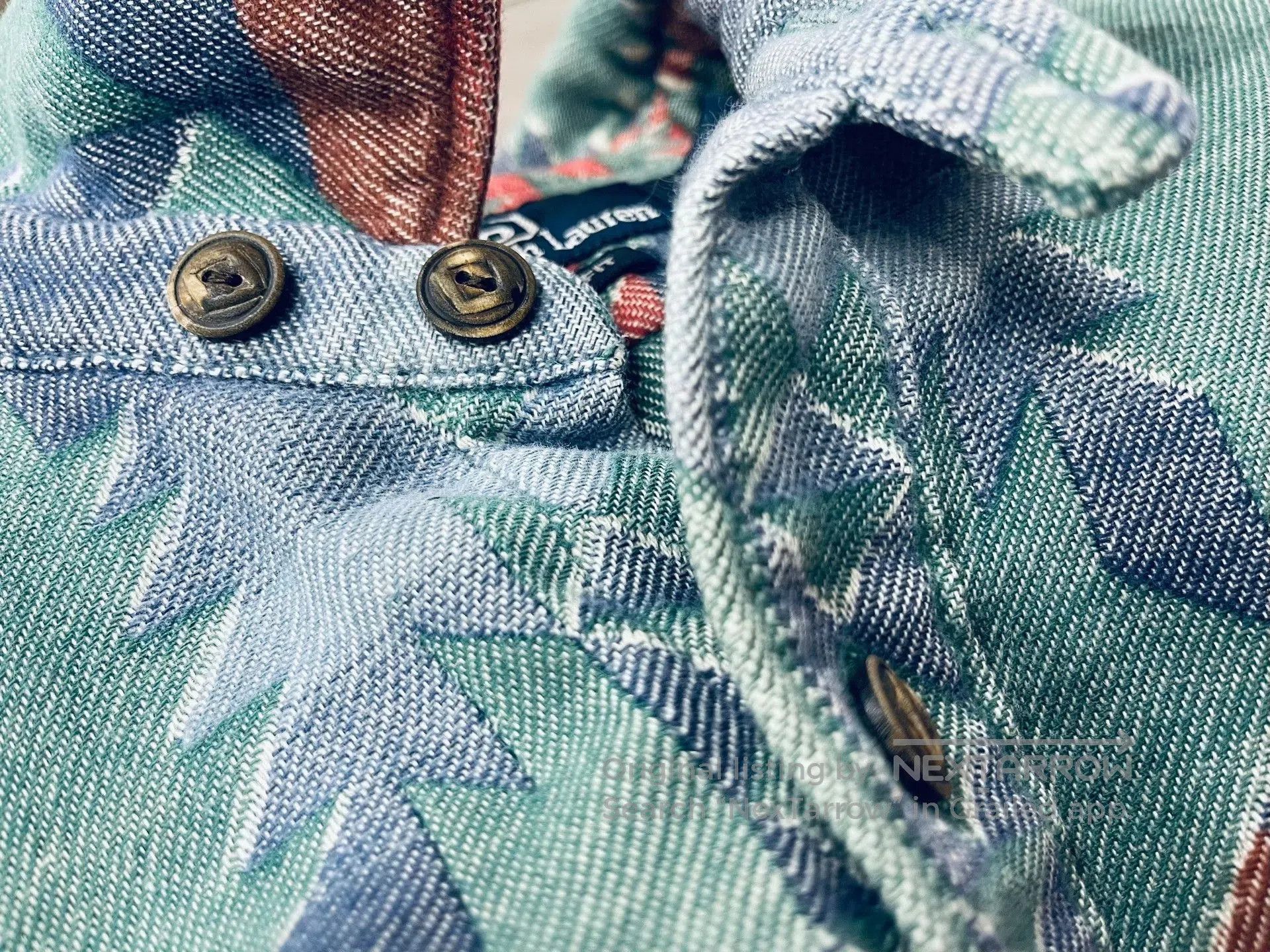 RRL Ralph Lauren Ralph Lauren RRL Navajo Patchwork Shirt Jacket. Size US M / EU 48-50 / 2 - 6 Thumbnail