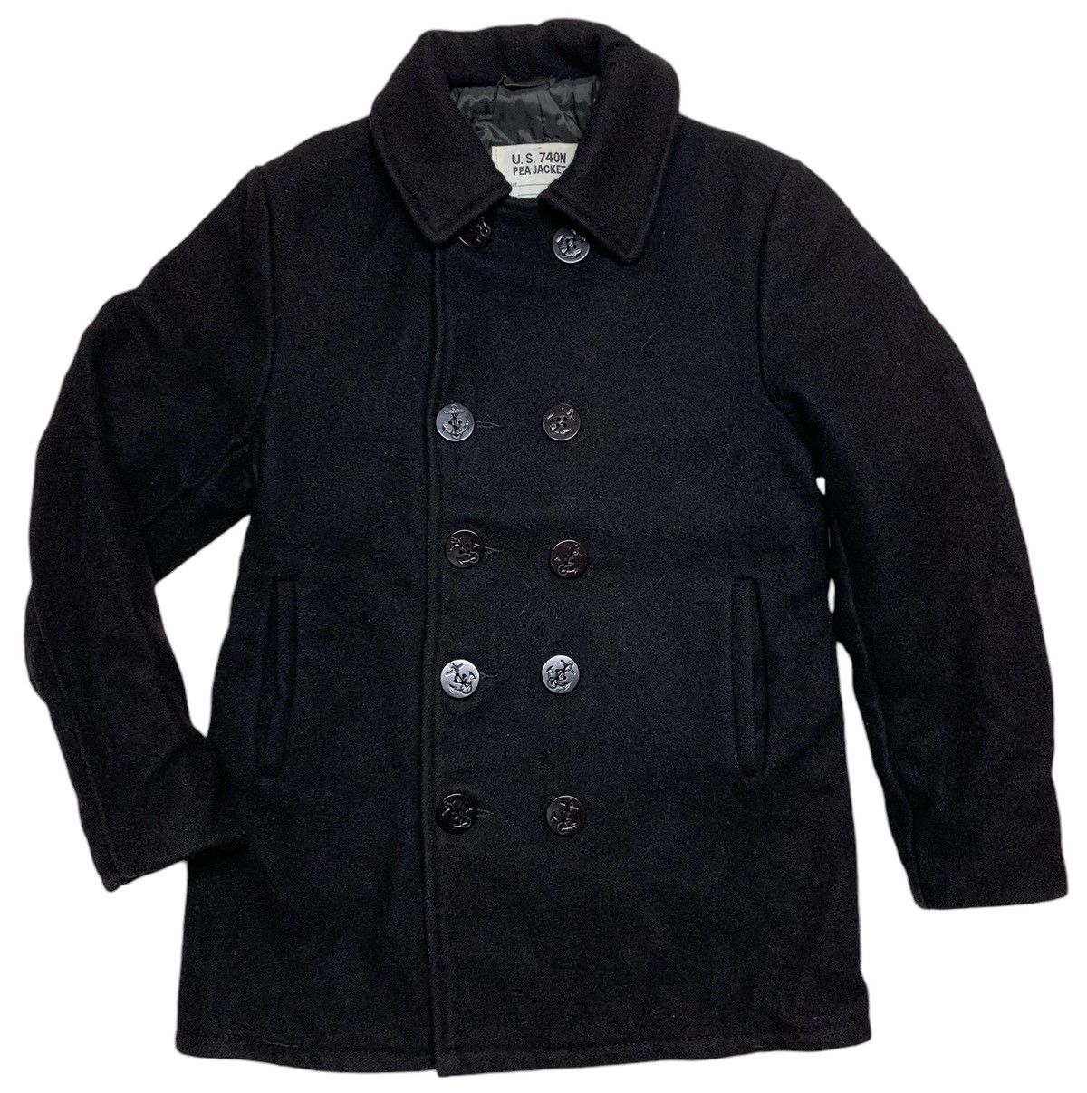 Schott SCHOTT NYC US J40N PEA JACKET Size US M / EU 48-50 / 2 - 1 Thumbnail