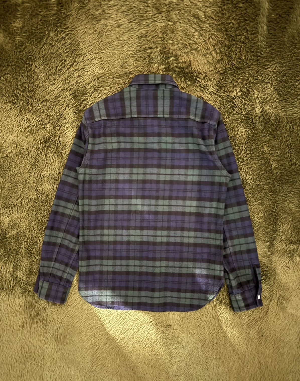 Beams Plus [S] Beams Plus Heavy Blackwatch Flannel Shirt Made in Japan Size US S / EU 44-46 / 1 - 7 Thumbnail