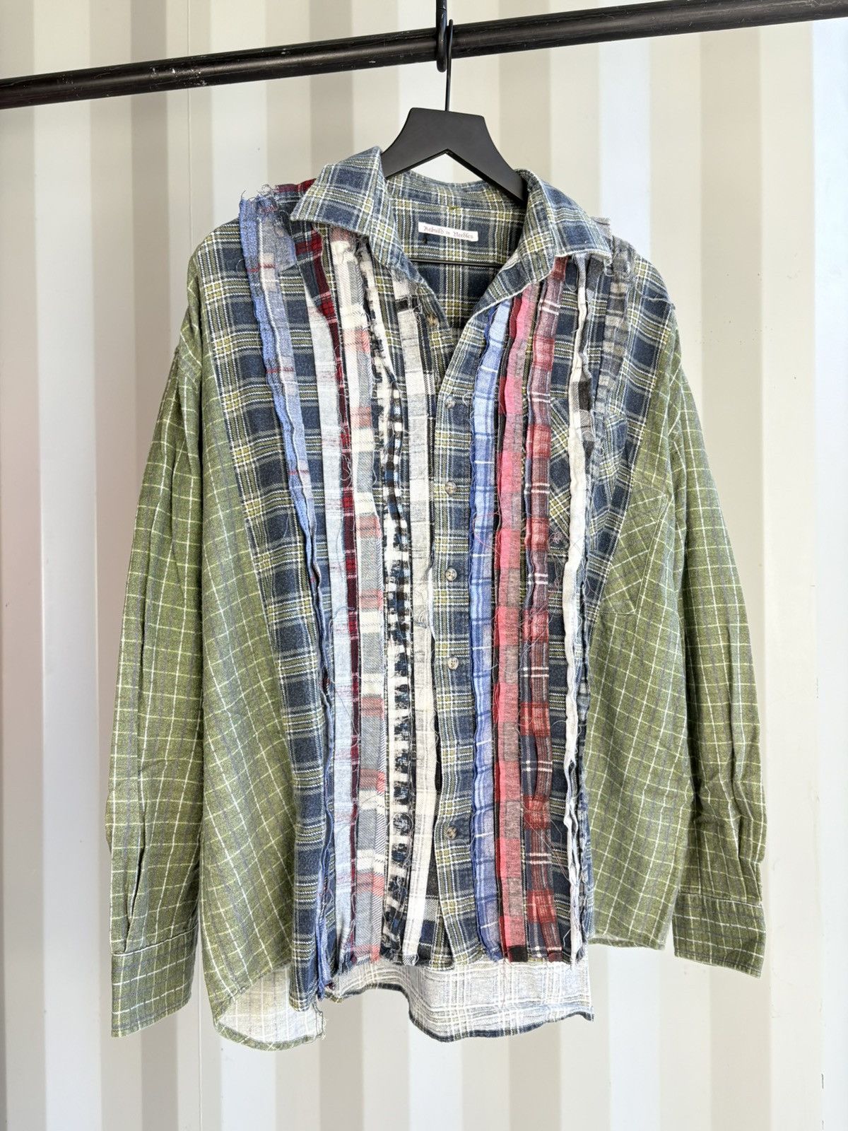Pre-owned Needles Patchwork Rebuild Flannel
