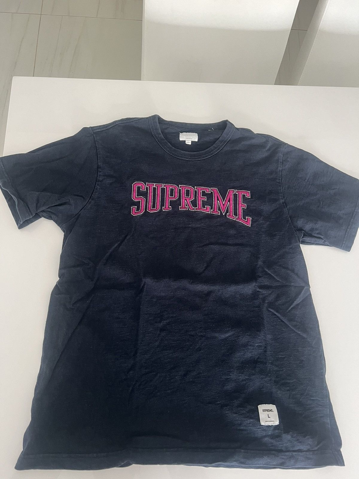 Supreme Supreme embroidered t shirt Size US L / EU 52-54 / 3 - 1 Thumbnail