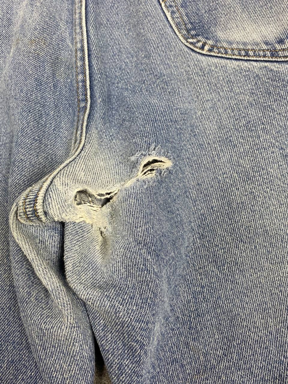 Lee vintage lee relaxed fit distressed denim Size US 44 / EU 60 - 4 Thumbnail