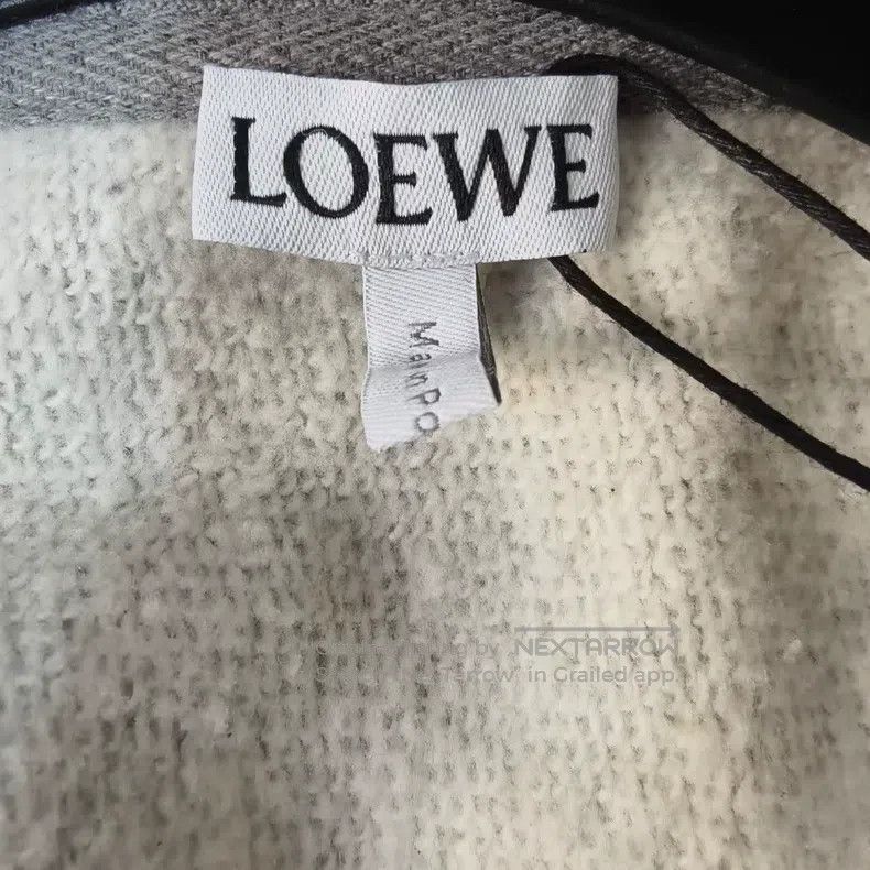 Loewe Loewe Grey Patchwork Logo Sweatshirt Size S / US 4 / IT 40 - 4 Thumbnail