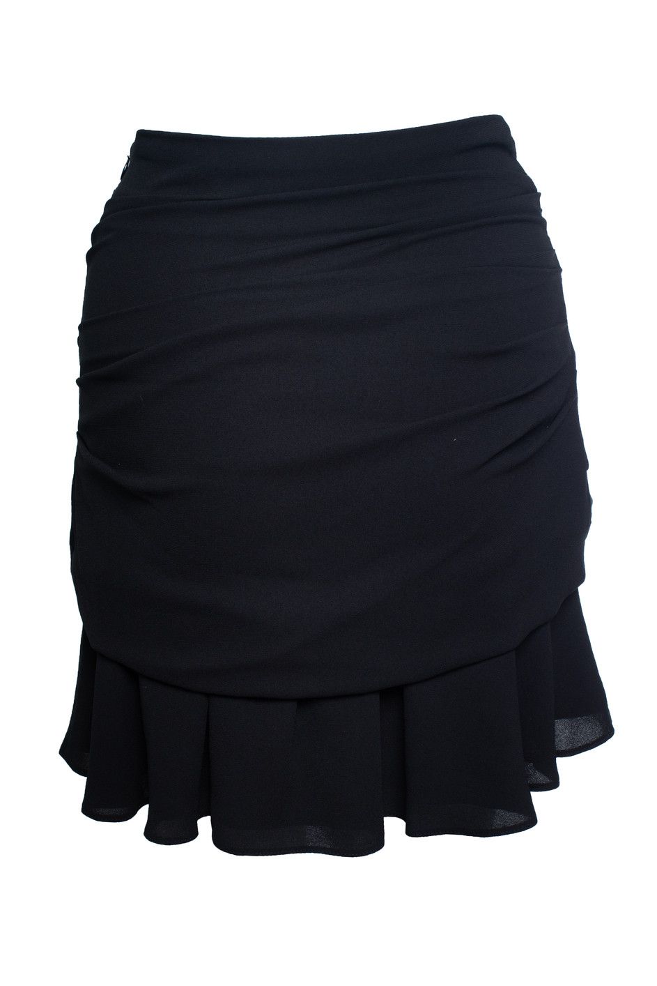 Iro IRO, draped Lussac skirt in black Size 26" / US 2 / IT 38 - 3 Thumbnail