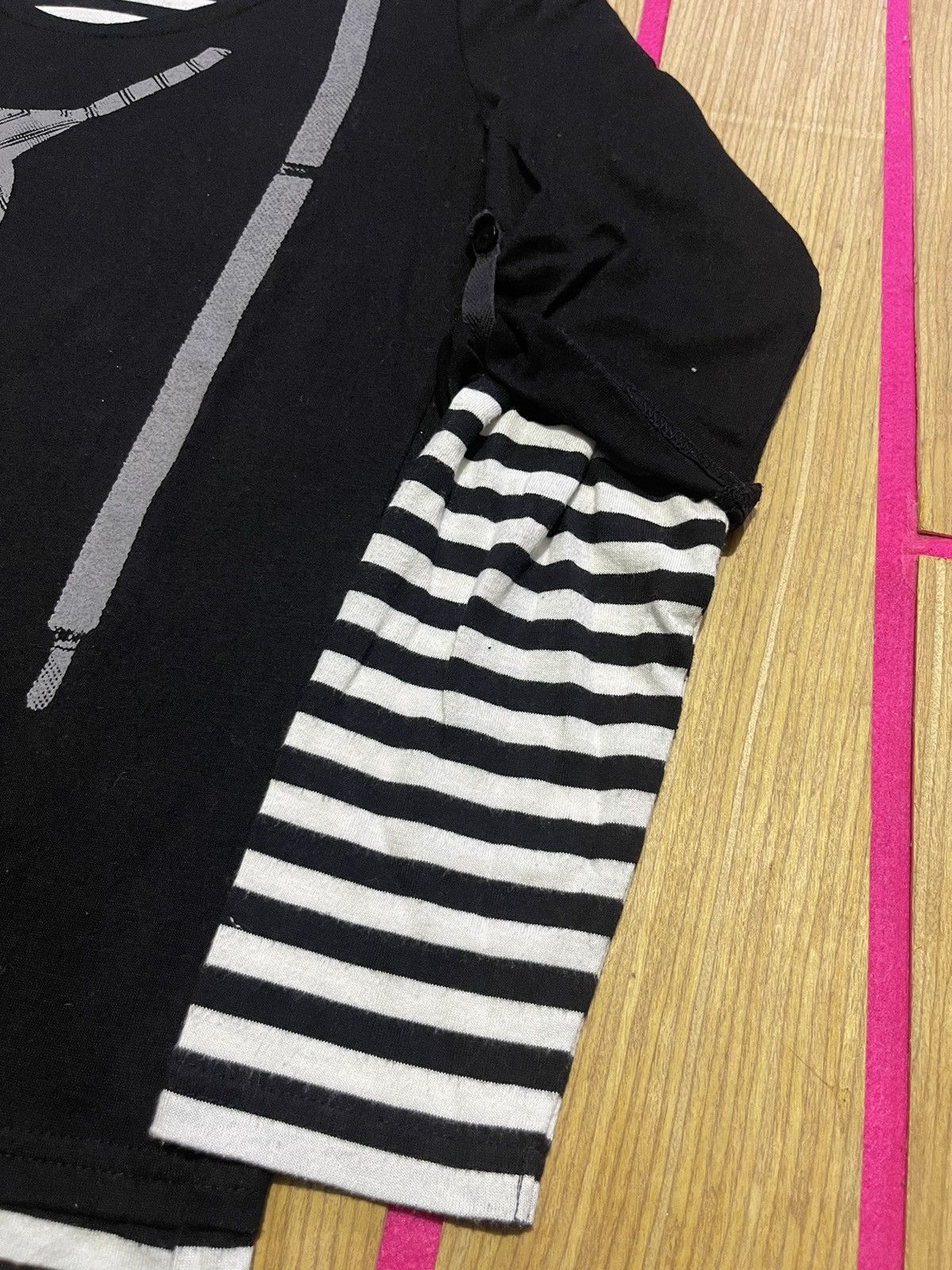 If Six Was Nine Y2K long sleeve t-shirt with two layers of pattern Size US M / EU 48-50 / 2 - 3 Thumbnail