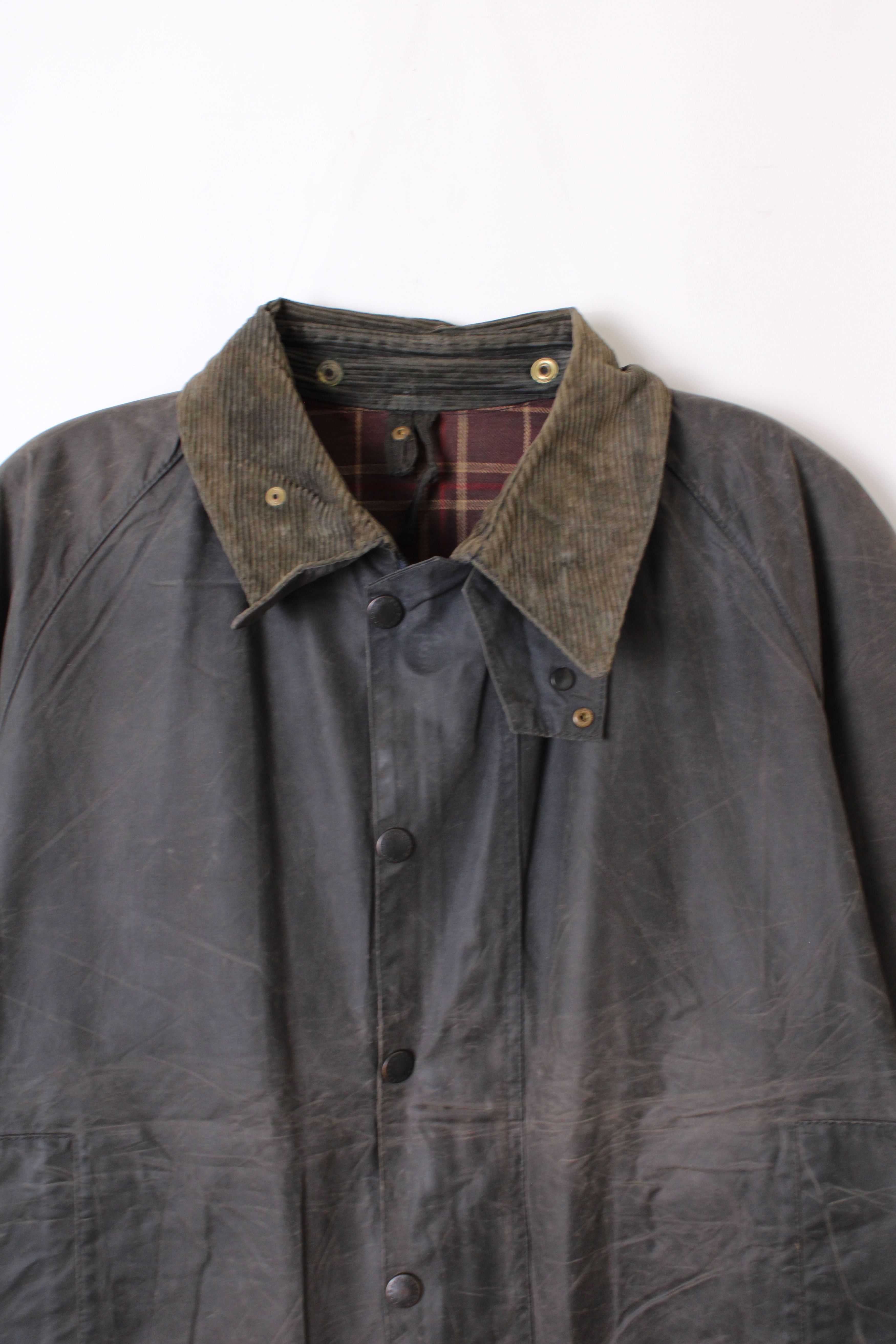 Barbour Barbour Beaufort Waxed Jacket Blue C48 Large XL Size US XL / EU 56 / 4 - 2 Thumbnail
