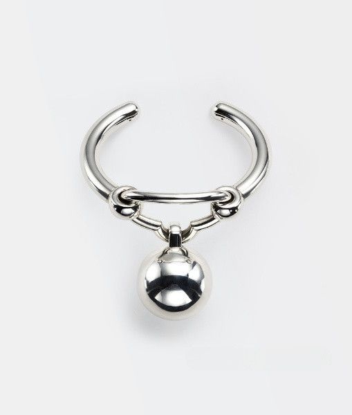 Bottega Veneta o1bcso1str0725 Size: M / Drop Bracelet in Silver Size ONE SIZE - 2 Thumbnail