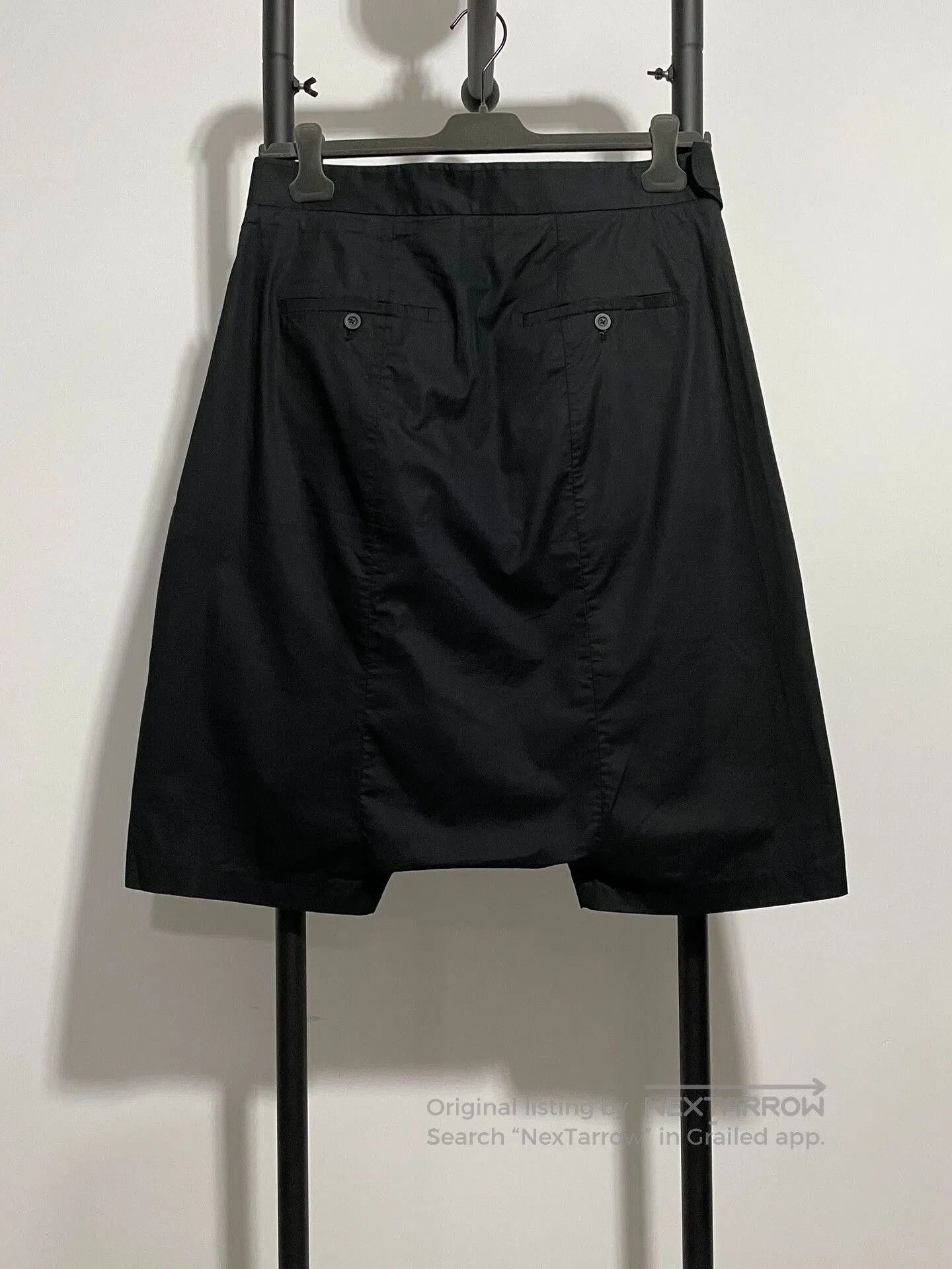 Rick Owens Rick Owens RO Asymmetrical Shorts. Size US 32 / EU 48 - 2 Thumbnail