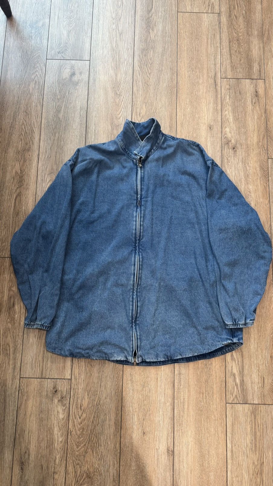Fear of God Fear of God Essentials Zip-Up Denim shirt Jacket Size US M / EU 48-50 / 2 - 1 Thumbnail