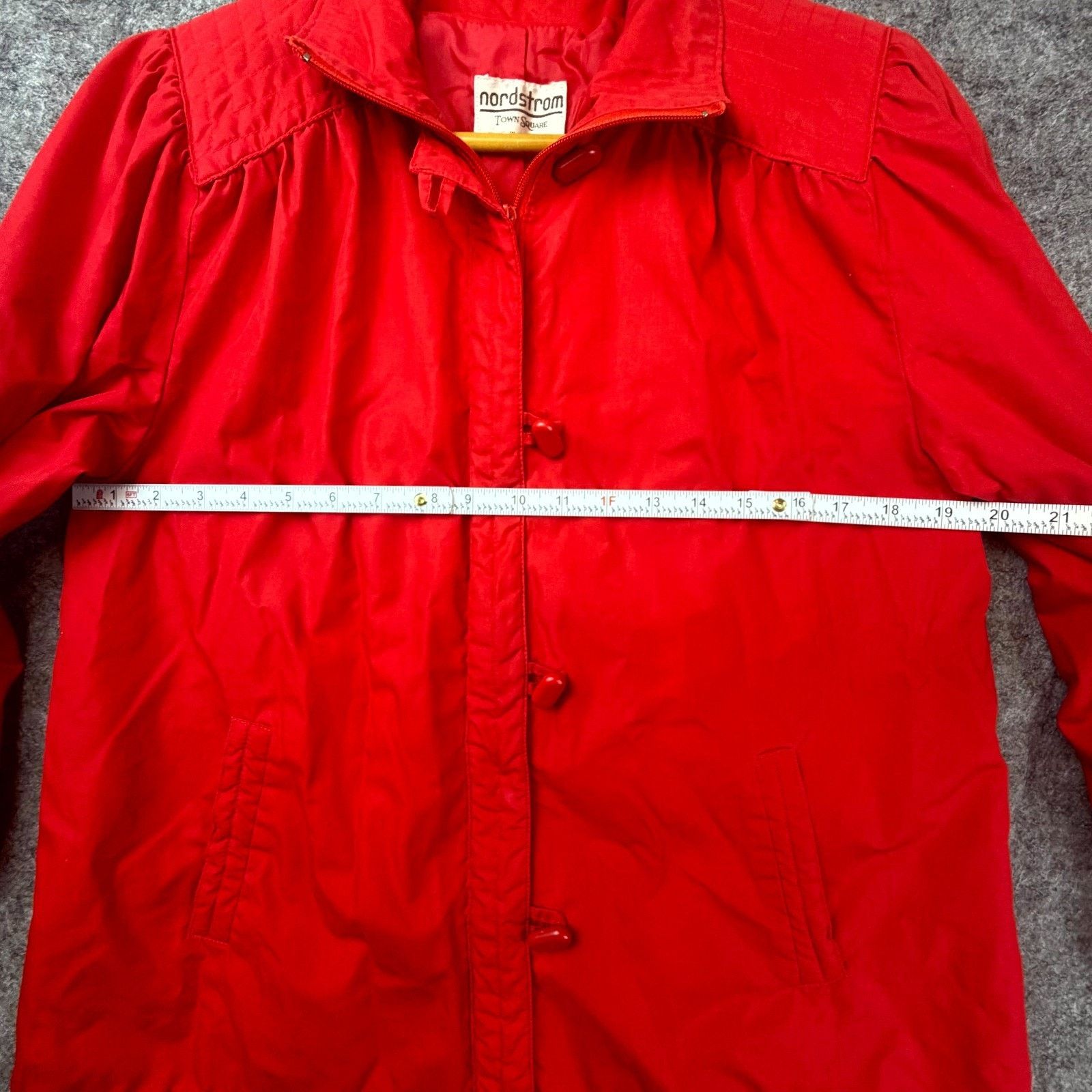Nordstrom VTG Nordstrom Town Square Jacket 8 P Red Parisian Coastal Size M / US 6-8 / IT 42-44 - 4 Thumbnail