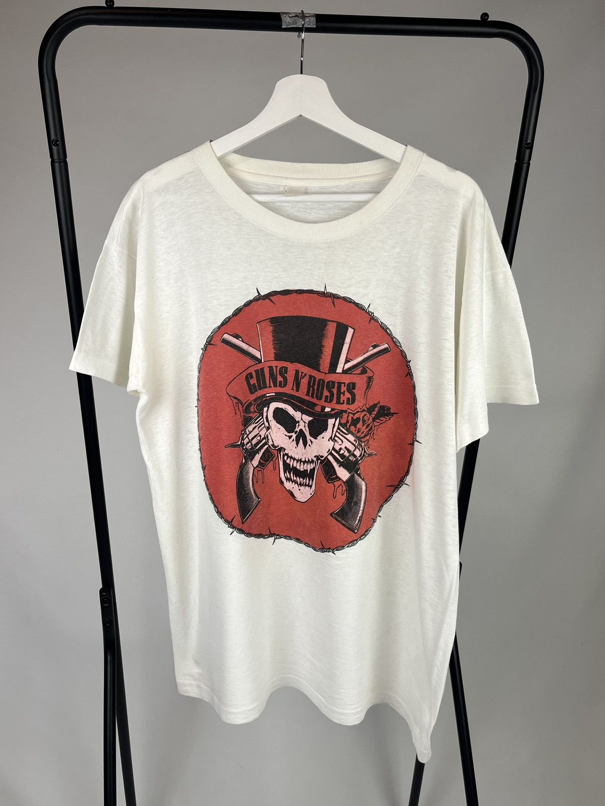 Vintage Vintage Tee Guns N’ Roses merch band tee 80s single stitch Size US L / EU 52-54 / 3 - 1 Thumbnail