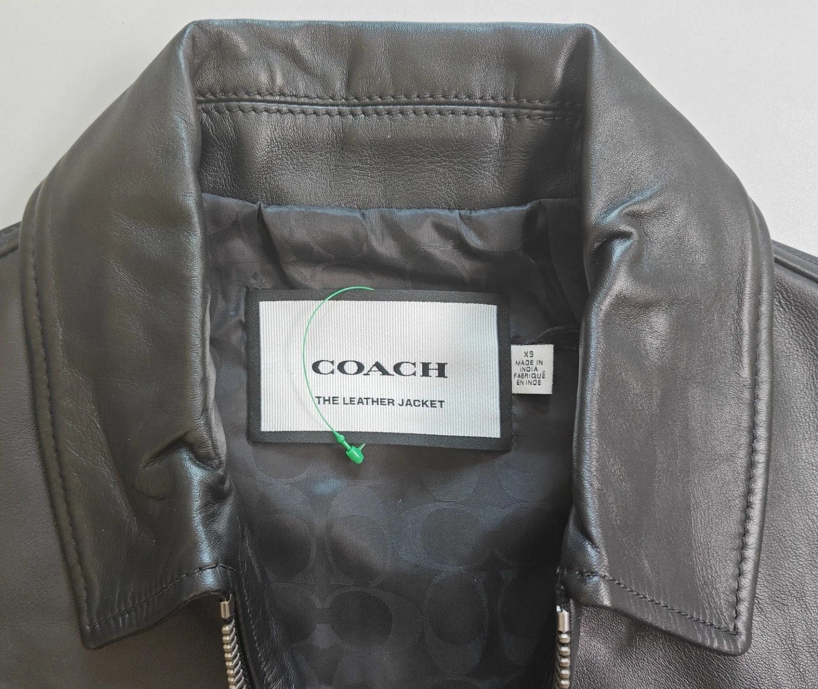Coach Coach Leather Jacket FTP 5060 Size US XS / EU 42 / 0 - 3 Thumbnail