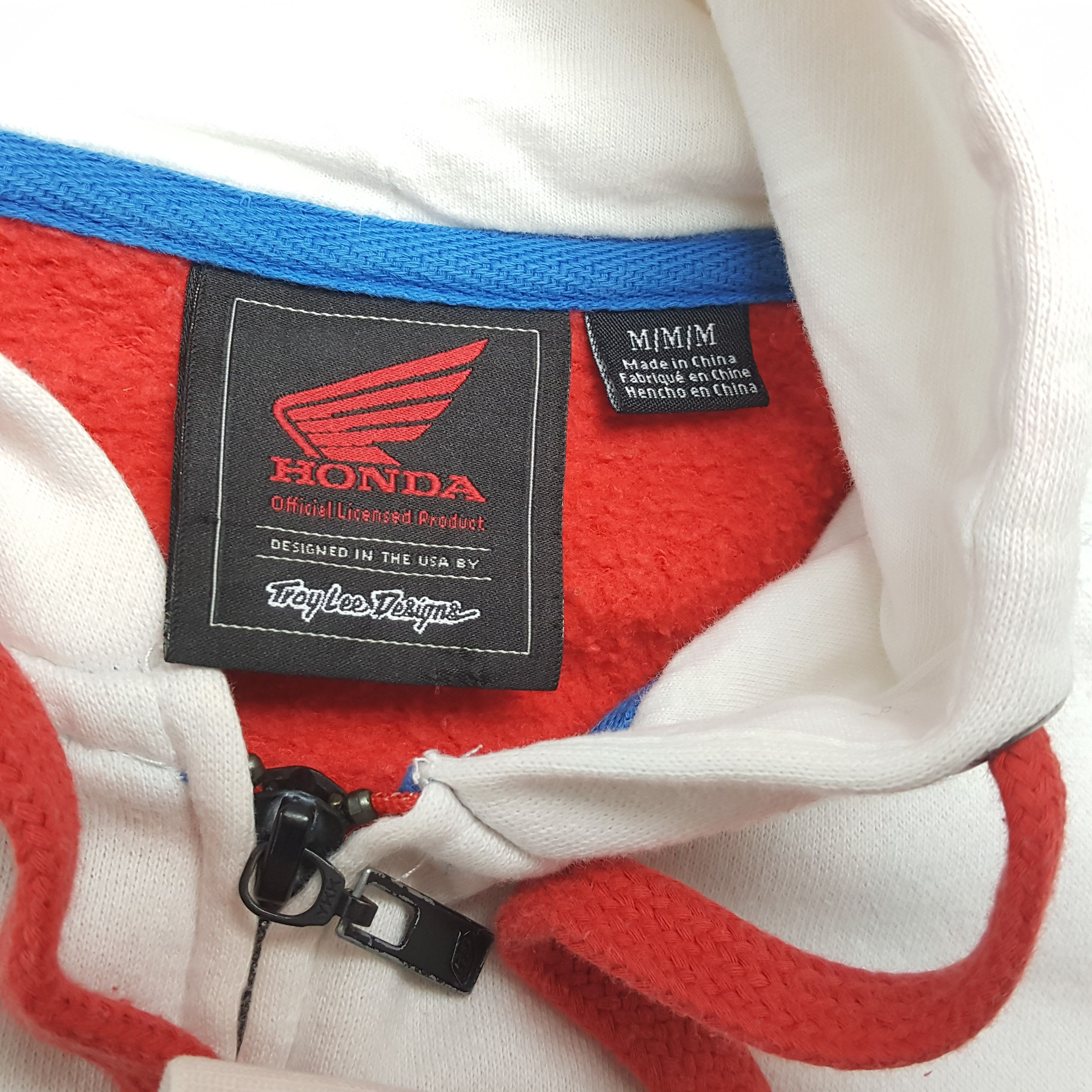 Honda × Vintage HRC HONDA Racing MUSCLE MILK Japanese Brand Zipper Hoodies Size US M / EU 48-50 / 2 - 12 Thumbnail