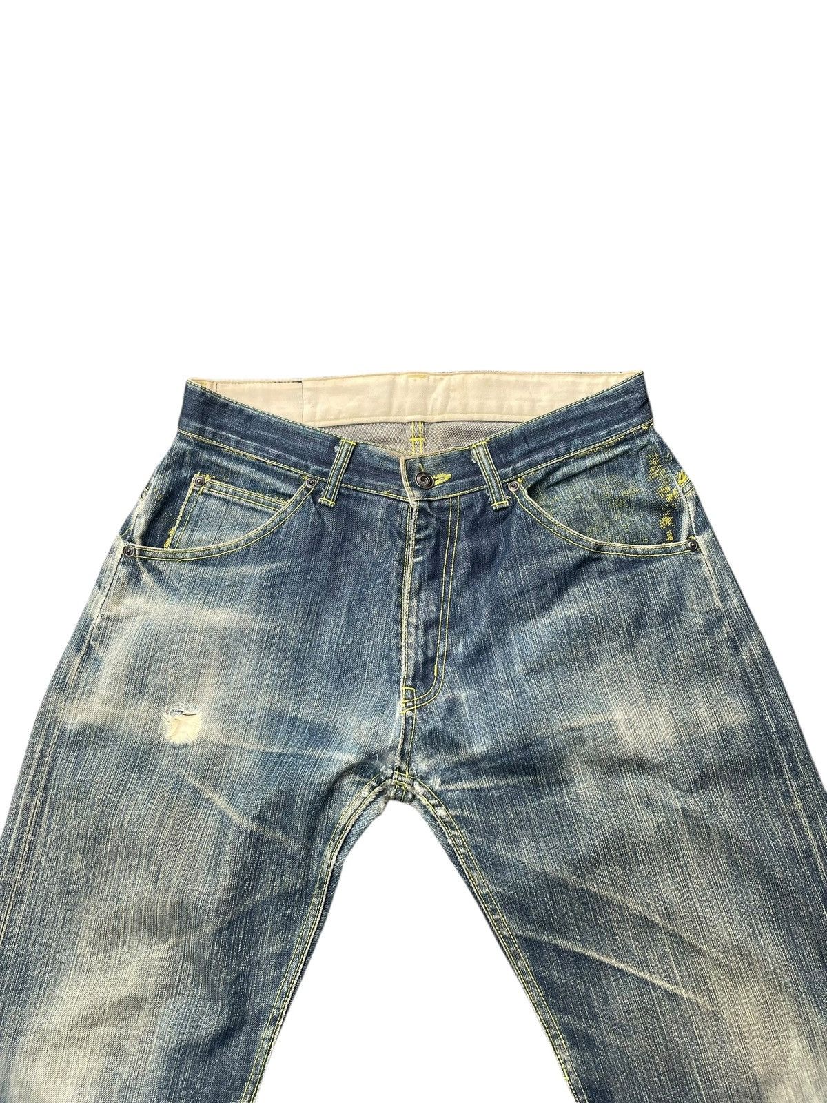 Japanese Brand Lane Kieferner Selvedge Distresed Denim Size US 32 / EU 48 - 6 Thumbnail