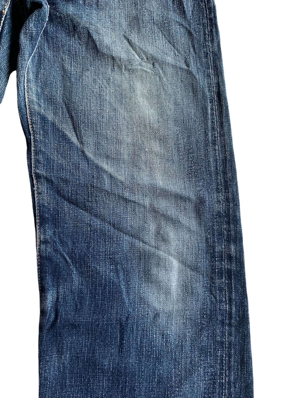 Japanese Brand × Kapital × Vintage BORNFREE 30TH ANNIVERSARY JAPANESE SELVEDGE DISTRESSES DENIM Size US 29 - 17 Thumbnail