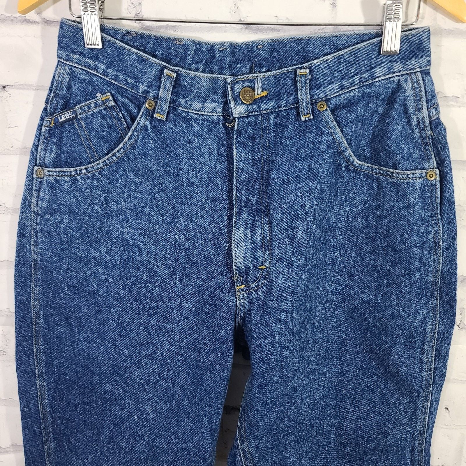Lee Vintage Women's High Waist Mom Jeans Lee Jeans, Sz 13 Size 34" / US 12 / IT 48 - 4 Thumbnail