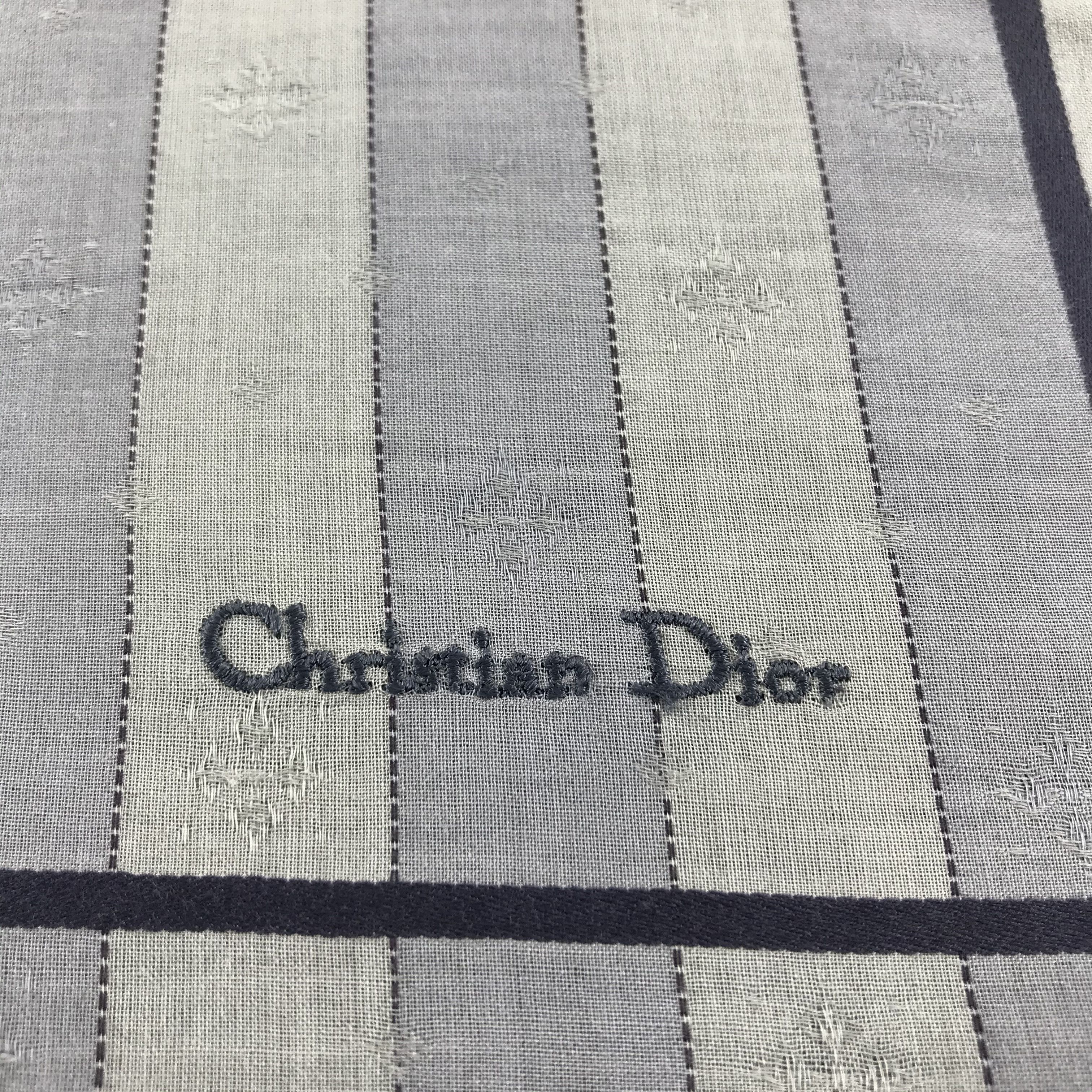Christian Dior Monsieur Christian Dior Handkerchief Neckerchief Bandana H314 Size ONE SIZE - 4 Thumbnail