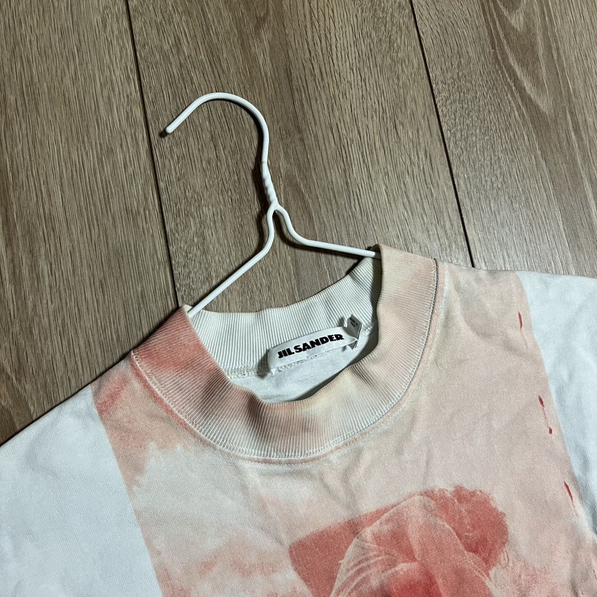 Vintage JIL SANDER GRAPHIC PRINT OVERSIZED T-SHIRT Size US M / EU 48-50 / 2 - 3 Thumbnail
