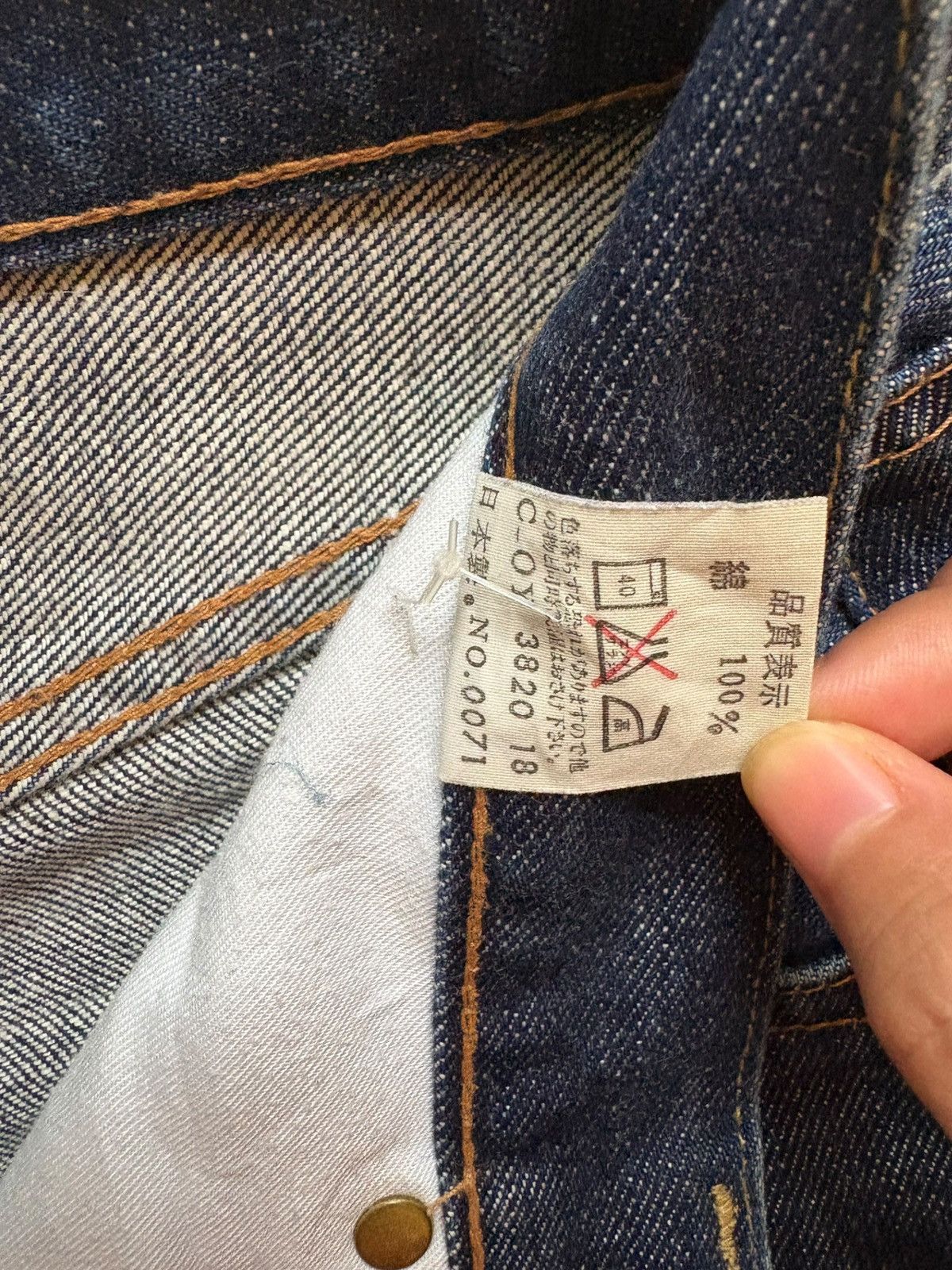 Japanese Brand Vintage Japanese Brand Blue Wash Distressed Baggy Jeans Size 32" / US 10 / IT 46 - 11 Thumbnail