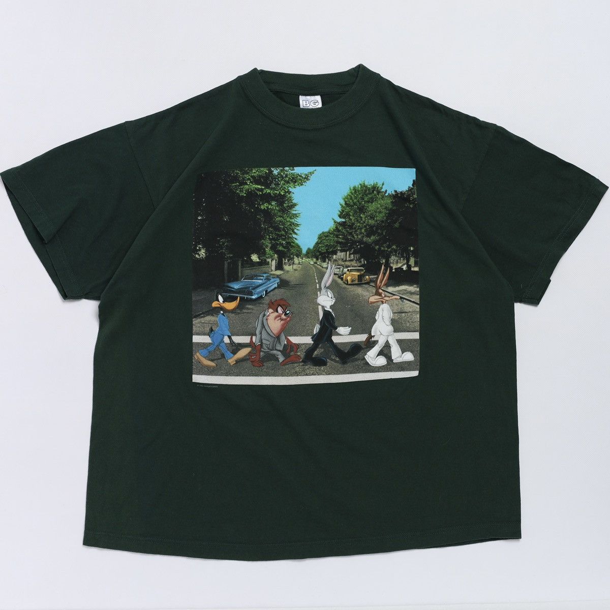 Vintage Vintage Warner Bros 1998 The Beatles Abbey Road Tee Size US XL / EU 56 / 4 - 1 Thumbnail