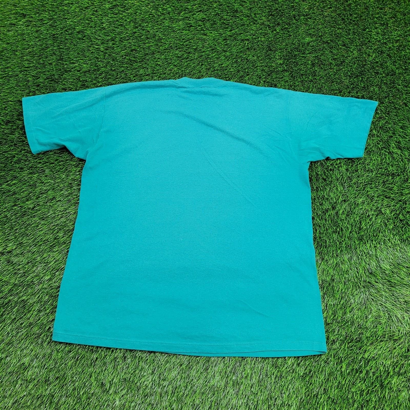 Jerzees Vintage 80s JERZEES By Russell Corp Blank Shirt L/XL 22x27 Size US XL / EU 56 / 4 - 2 Thumbnail