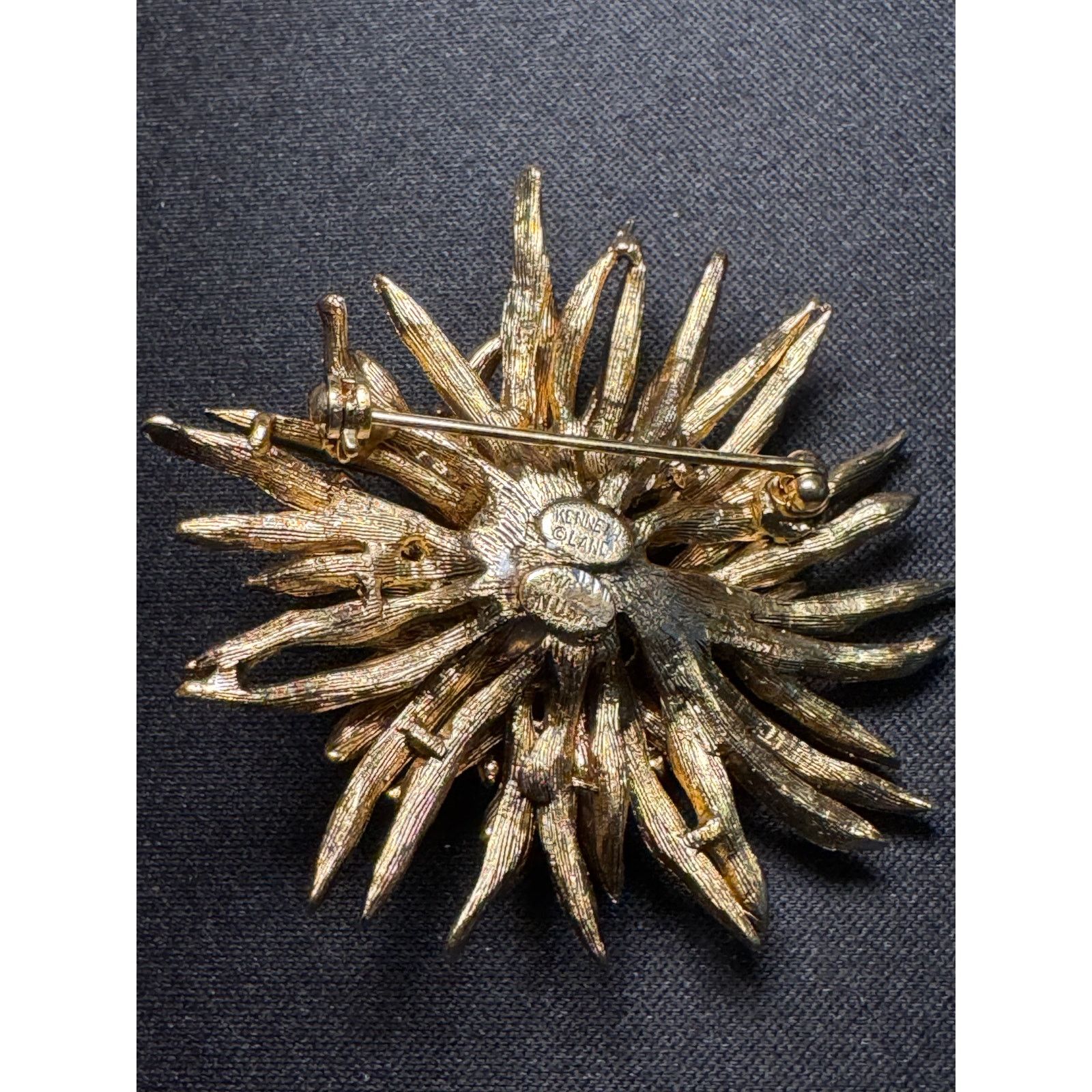 Other Vintage Kenneth Lane USA Sun Flower Rhinestone Brooch Size ONE SIZE - 5 Thumbnail