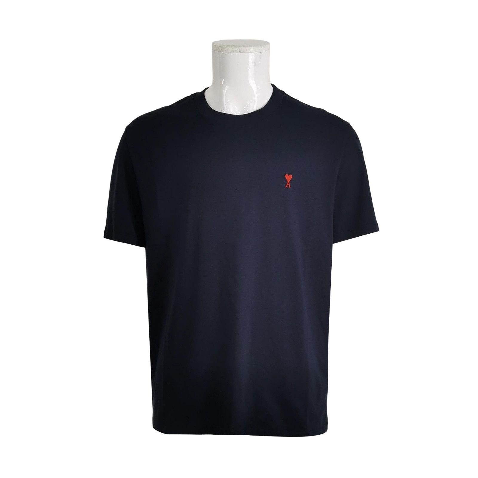 AMI AMI Heart Logo Cotton T-Shirt XL Size US XL / EU 56 / 4 - 1 Thumbnail