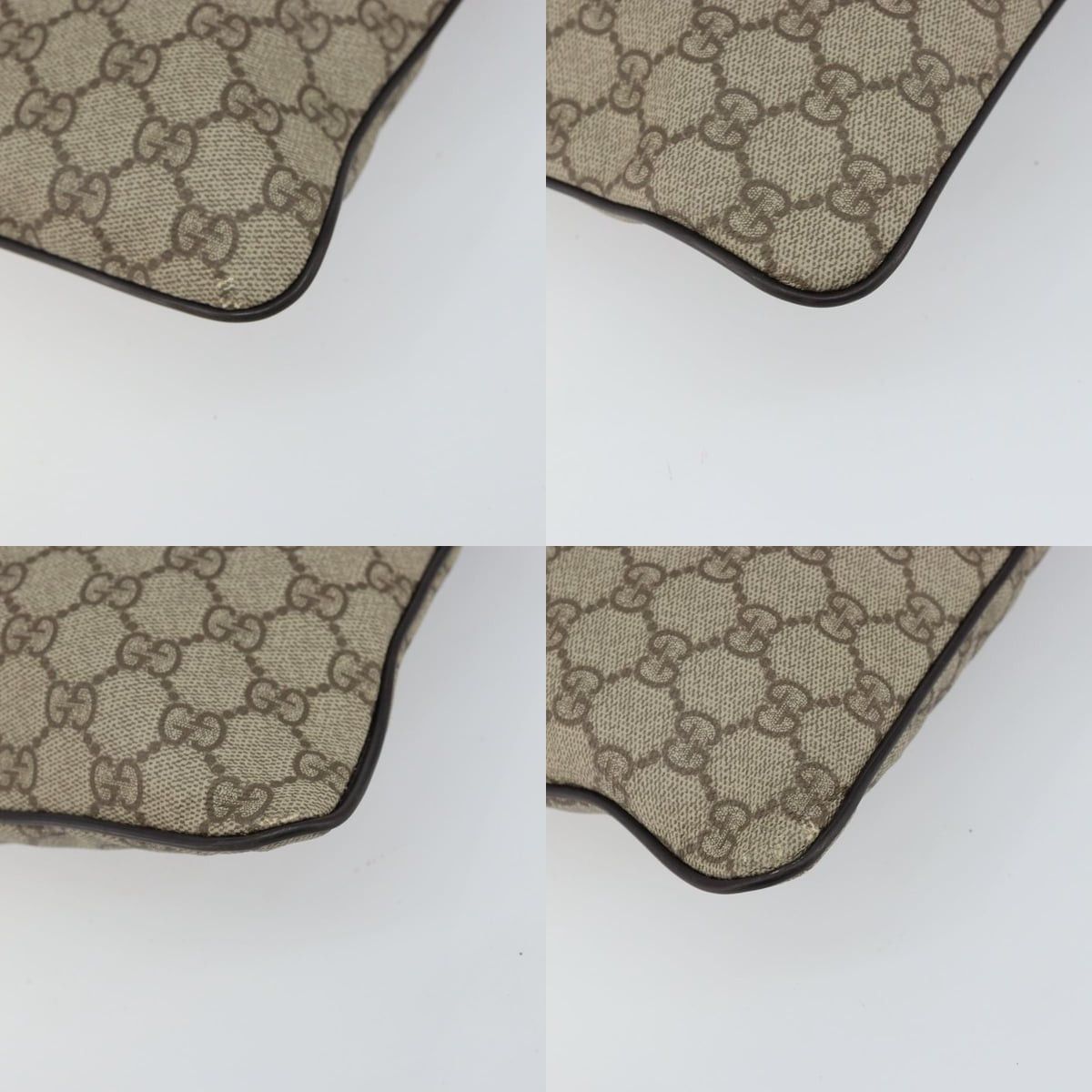Gucci GUCCI GG Supreme Shoulder Bag Pvc Beige Silver Size ONE SIZE - 10 Thumbnail