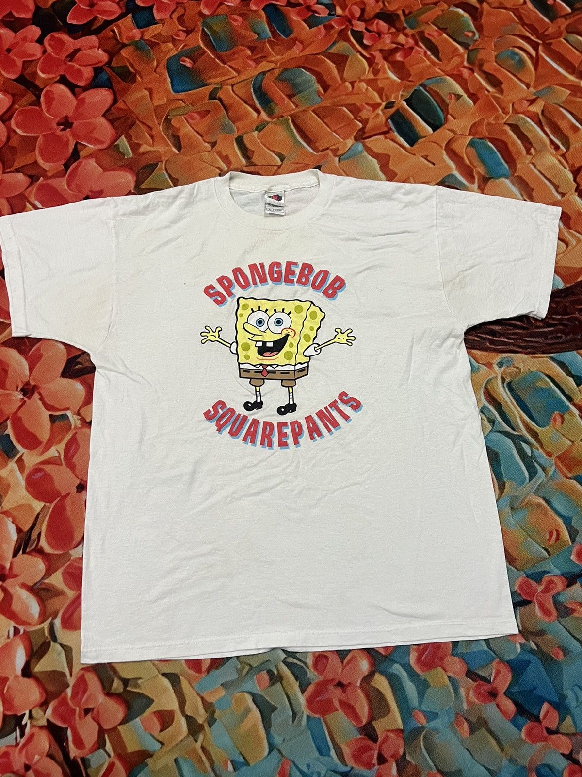 Vintage Spongebob squarepants Size US XL / EU 56 / 4 - 1 Thumbnail