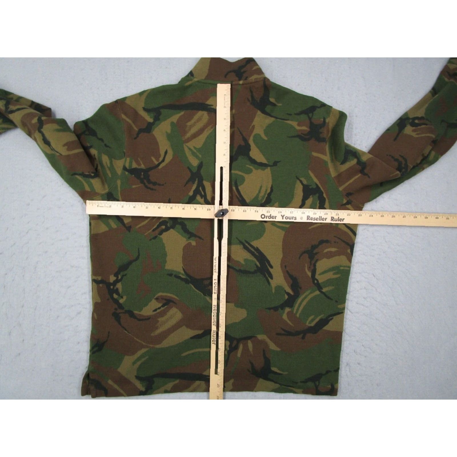 Polo Ralph Lauren Polo Ralph Lauren Jacket Men’s Large Green Camo 1/4 Zip Pullover Classic Retro Size US L / EU 52-54 / 3 - 5 Thumbnail